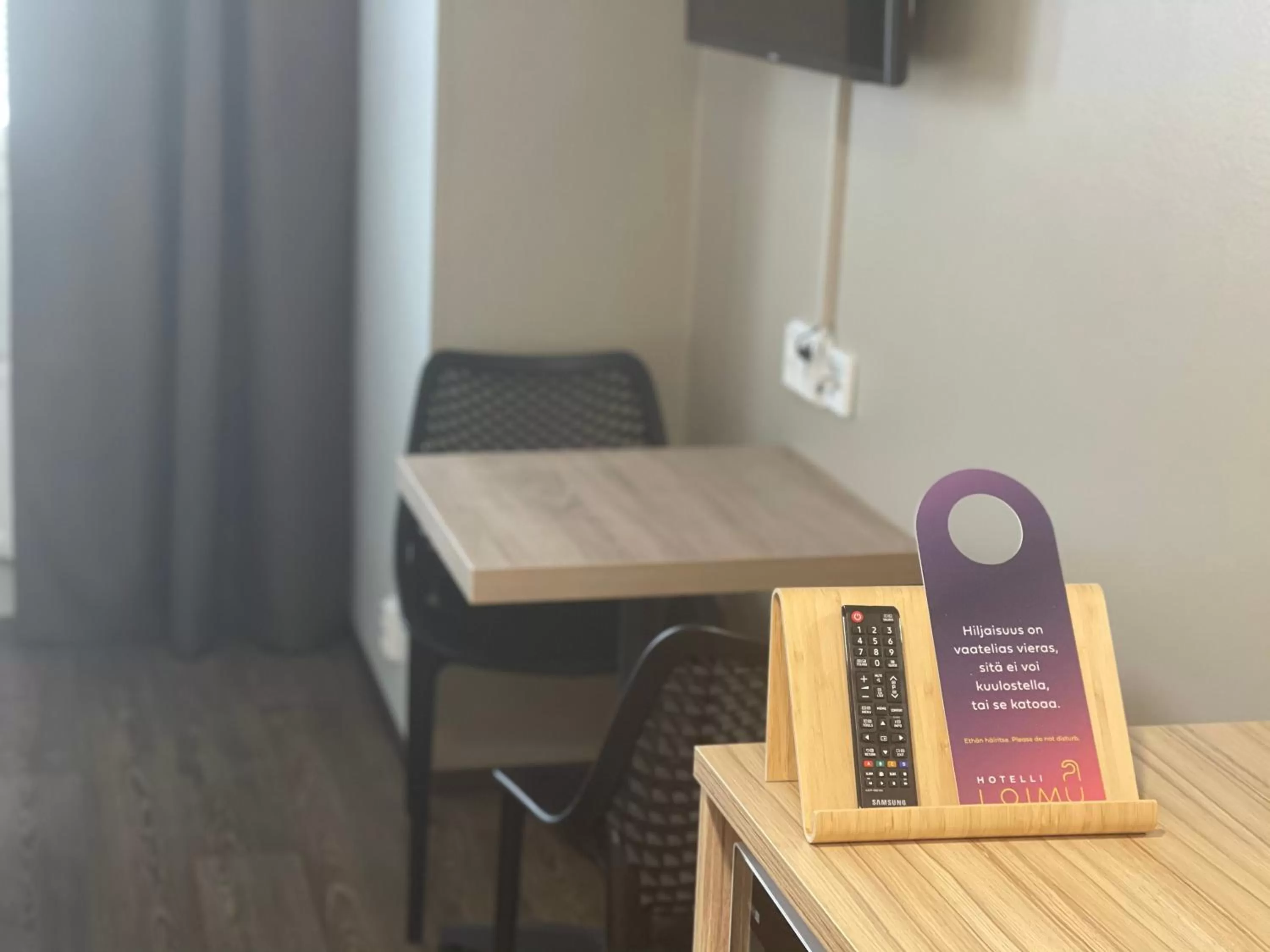 TV and multimedia in Hotelli Loimu by UHANDA