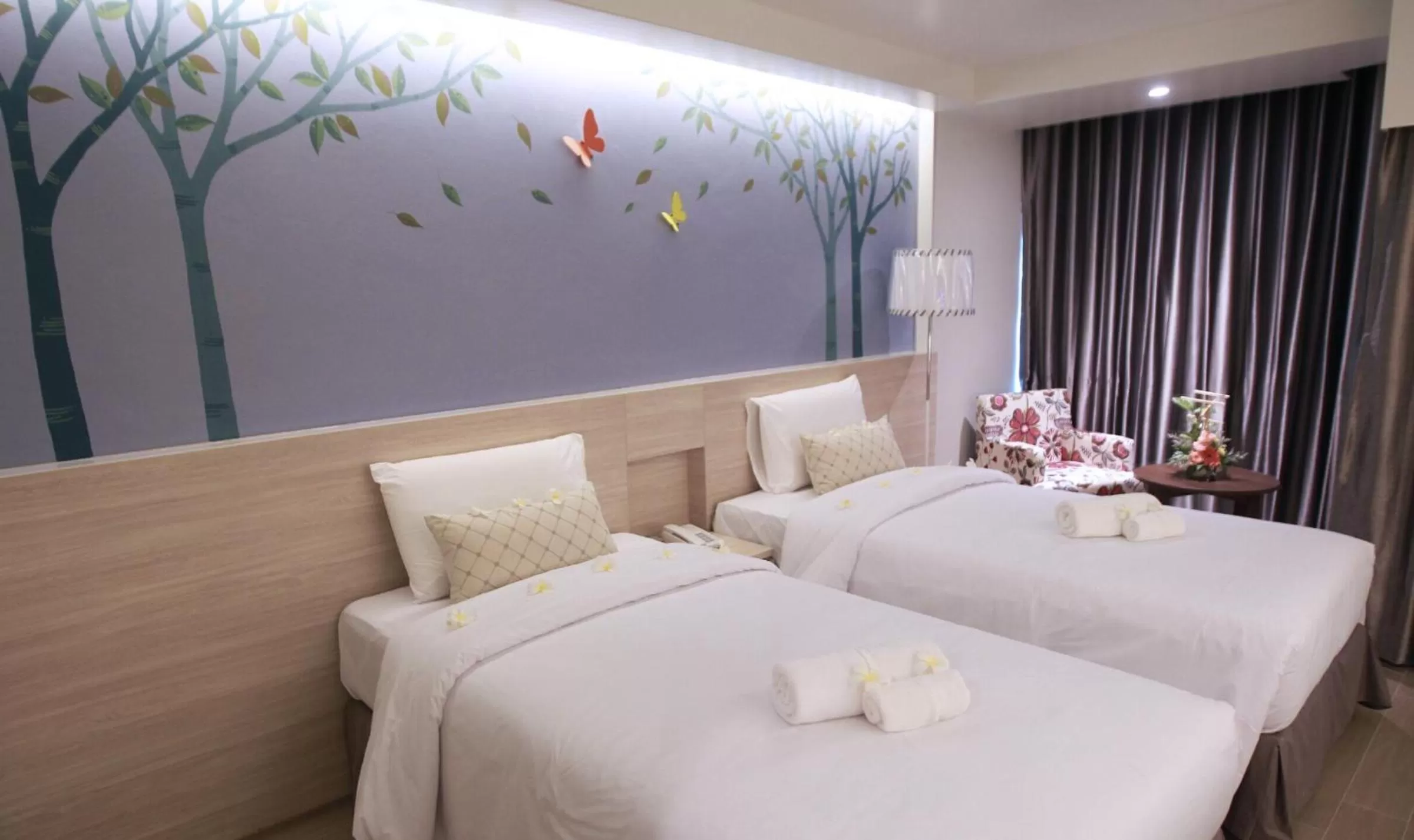 Bedroom, Bed in Levana Pattaya Hotel - SHA Extra Plus