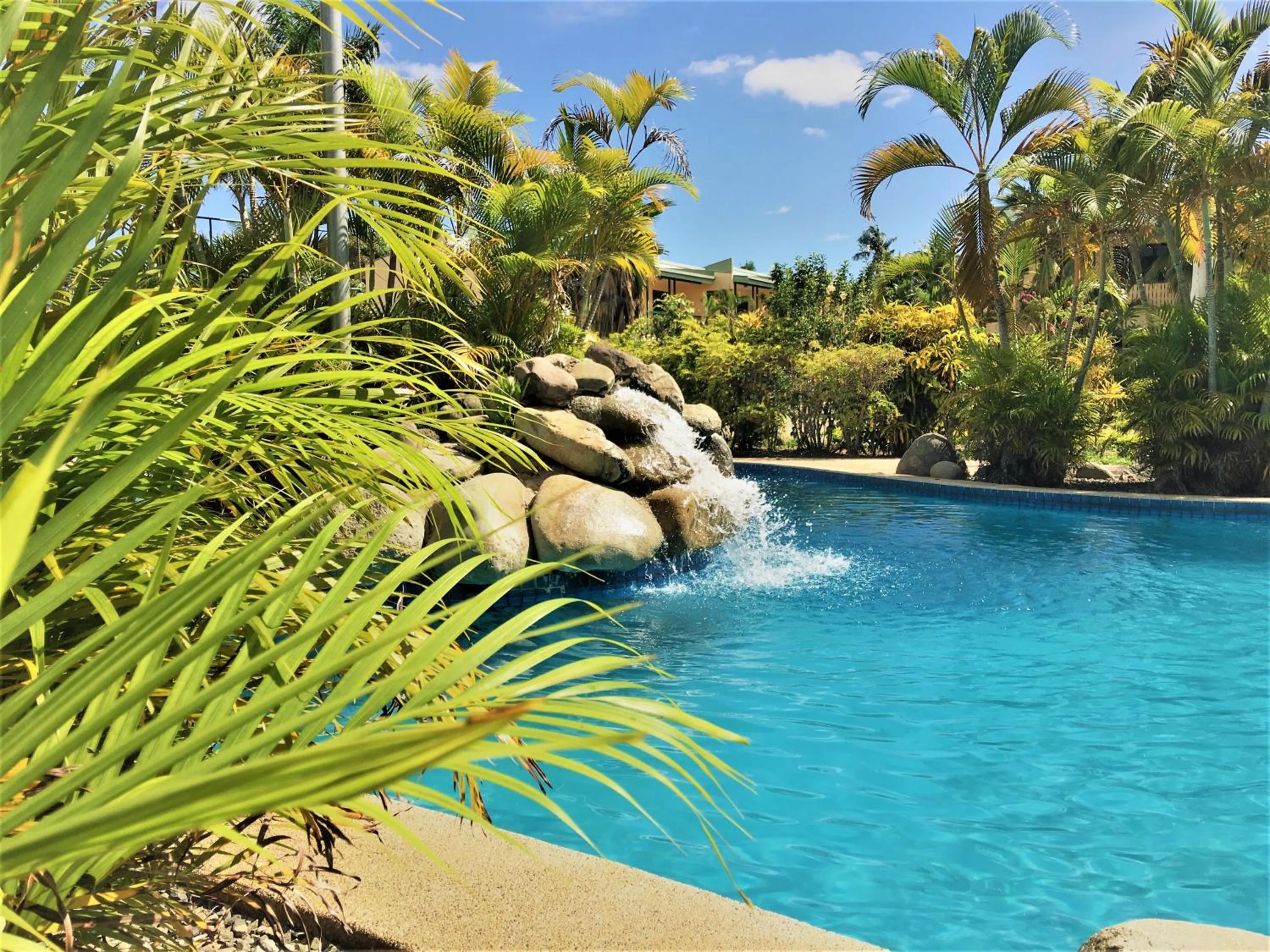 Pool view in Grand West Villas