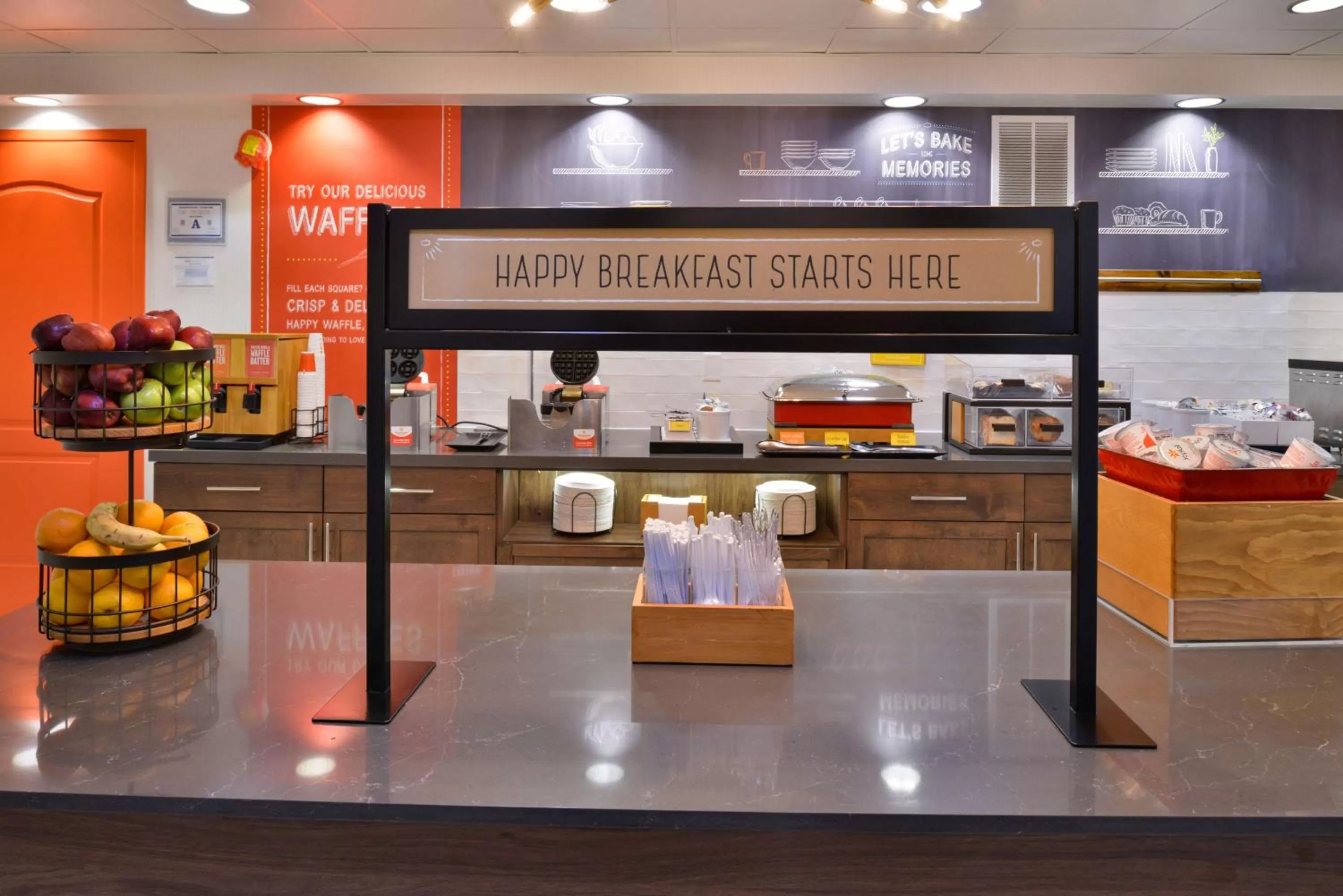 Breakfast in Hampton Inn & Suites Las Vegas Airport