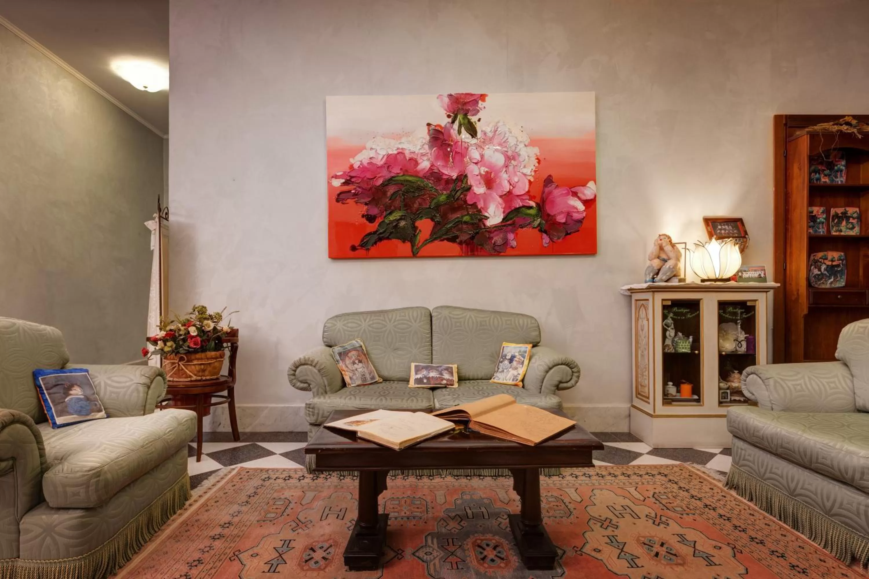 Lobby or reception in Hotel Residenza In Farnese