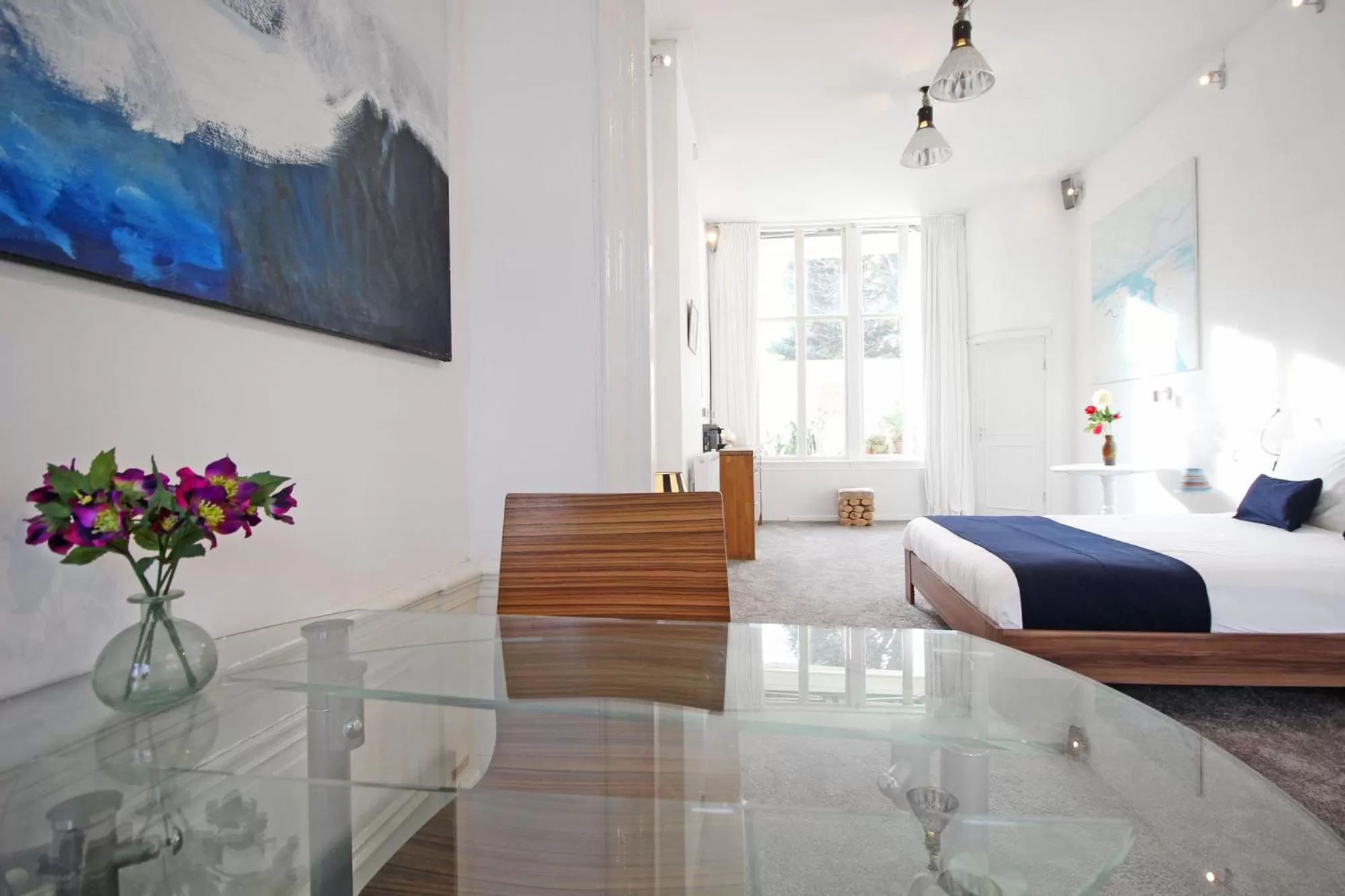 Dining area, Bed in Cozy Jordaan canalhouse near Anne Frank House