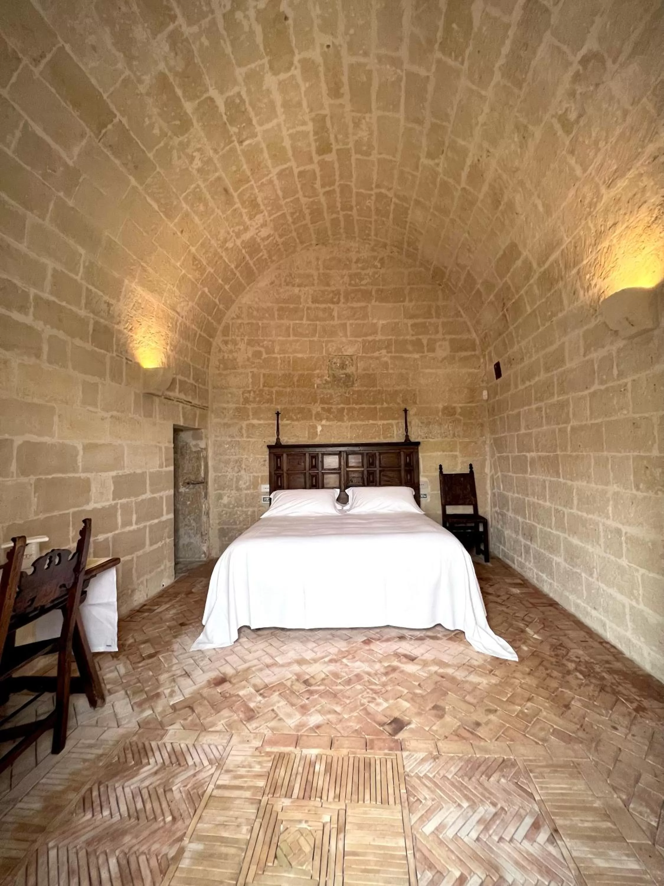 Bedroom, Bed in Sextantio Le Grotte Della Civita
