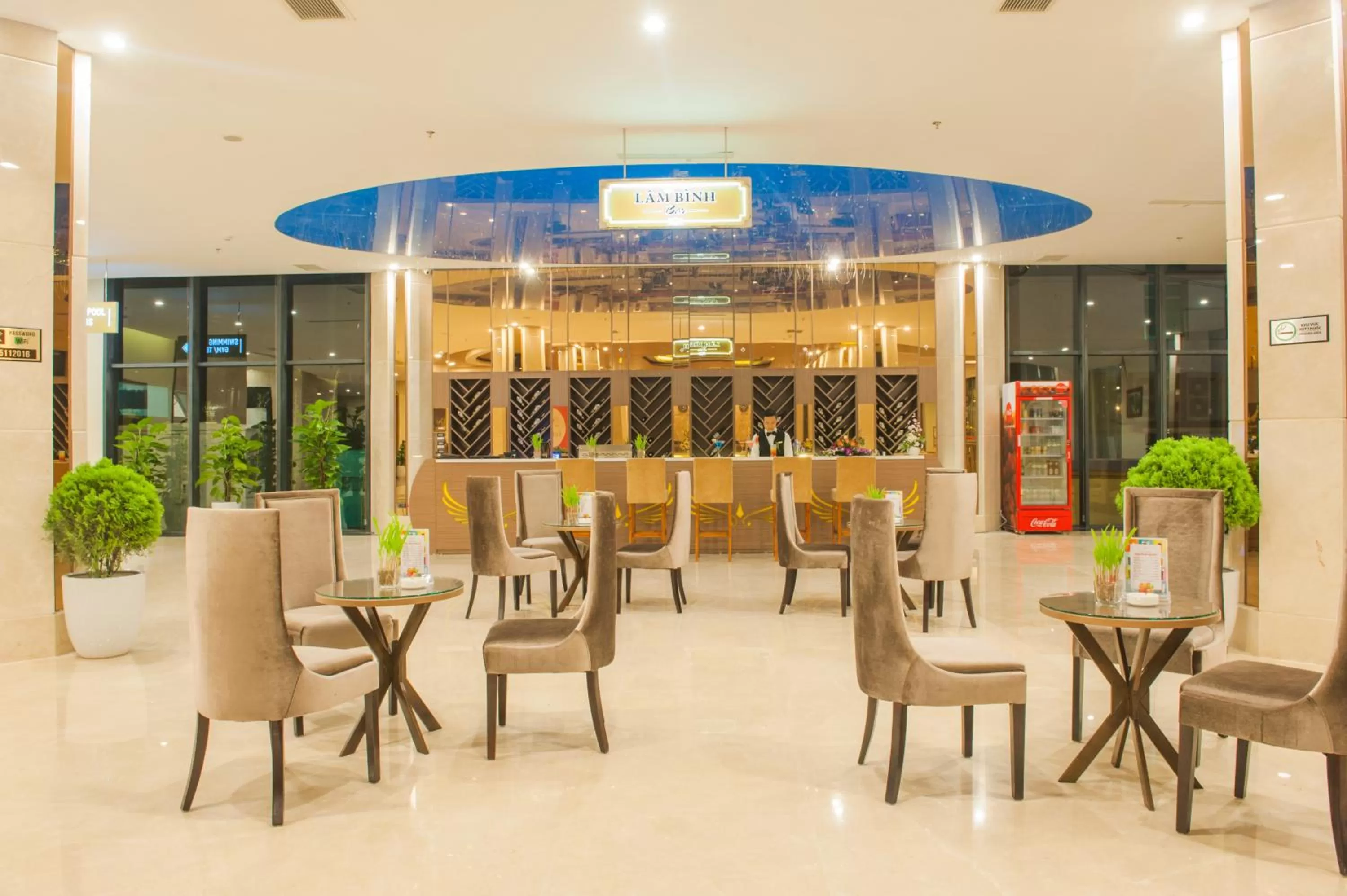Lounge or bar in Muong Thanh Grand Tuyen Quang Hotel