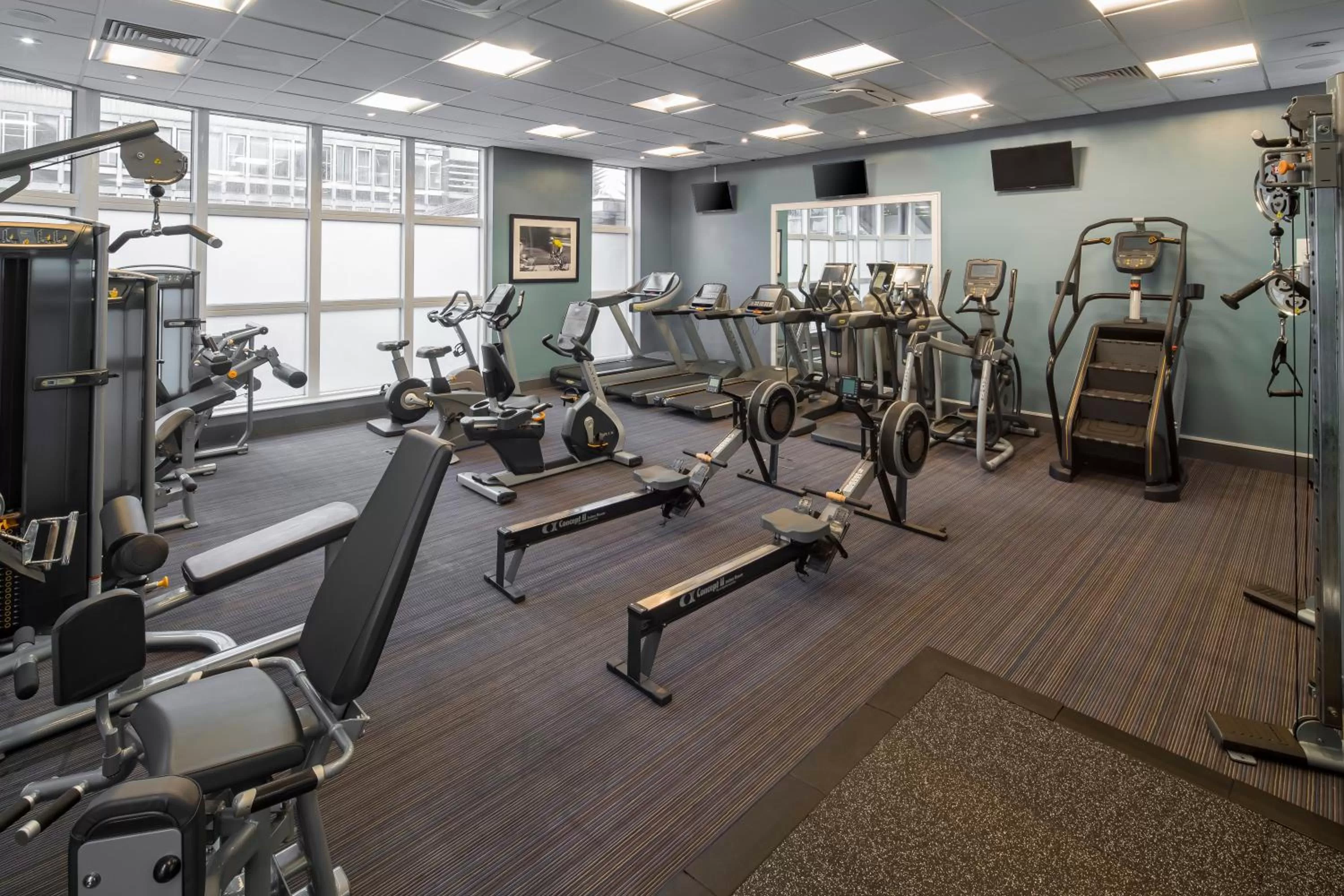 Fitness centre/facilities in Crowne Plaza Chester by IHG