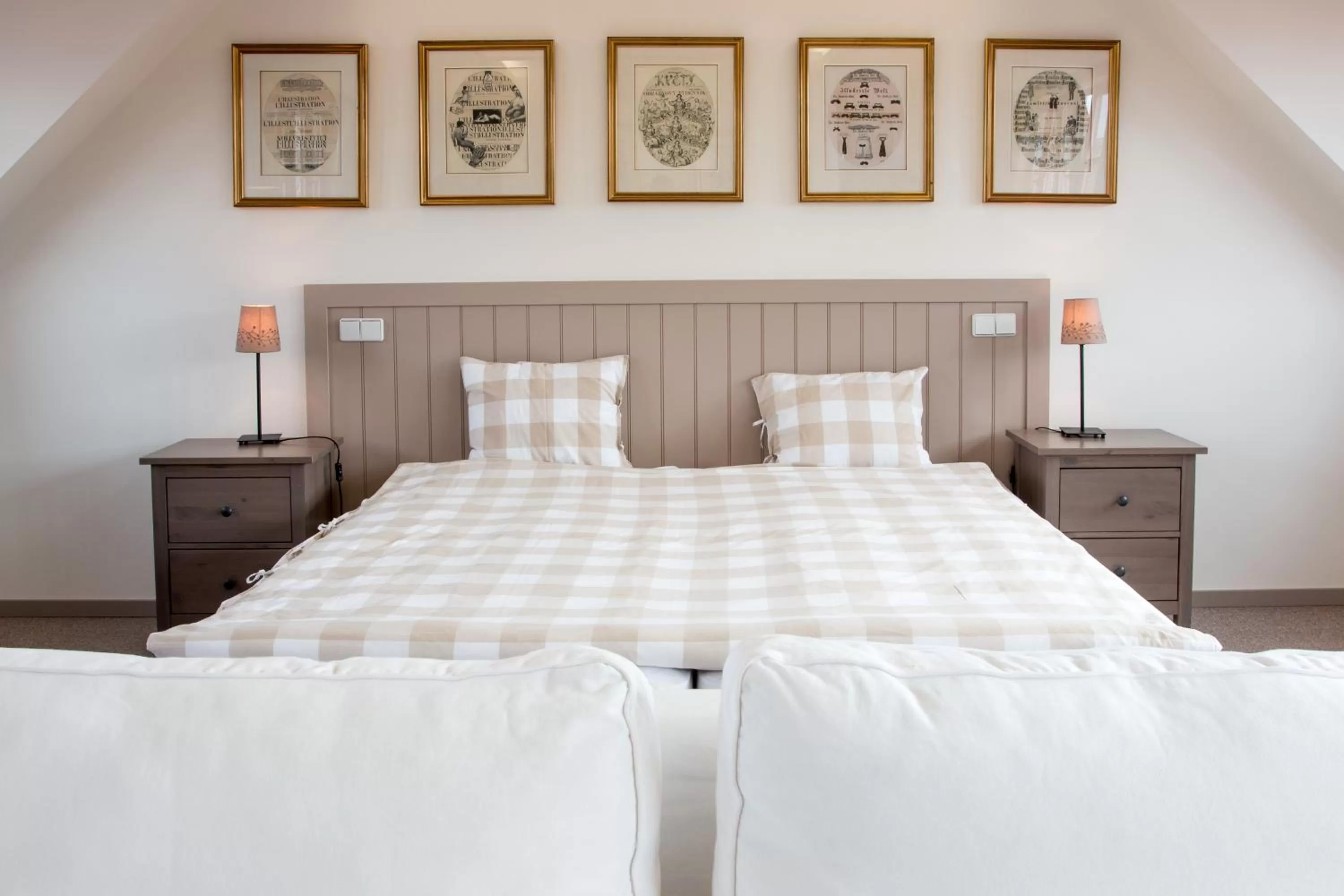 Bed in Hotel Dvur Hoffmeister