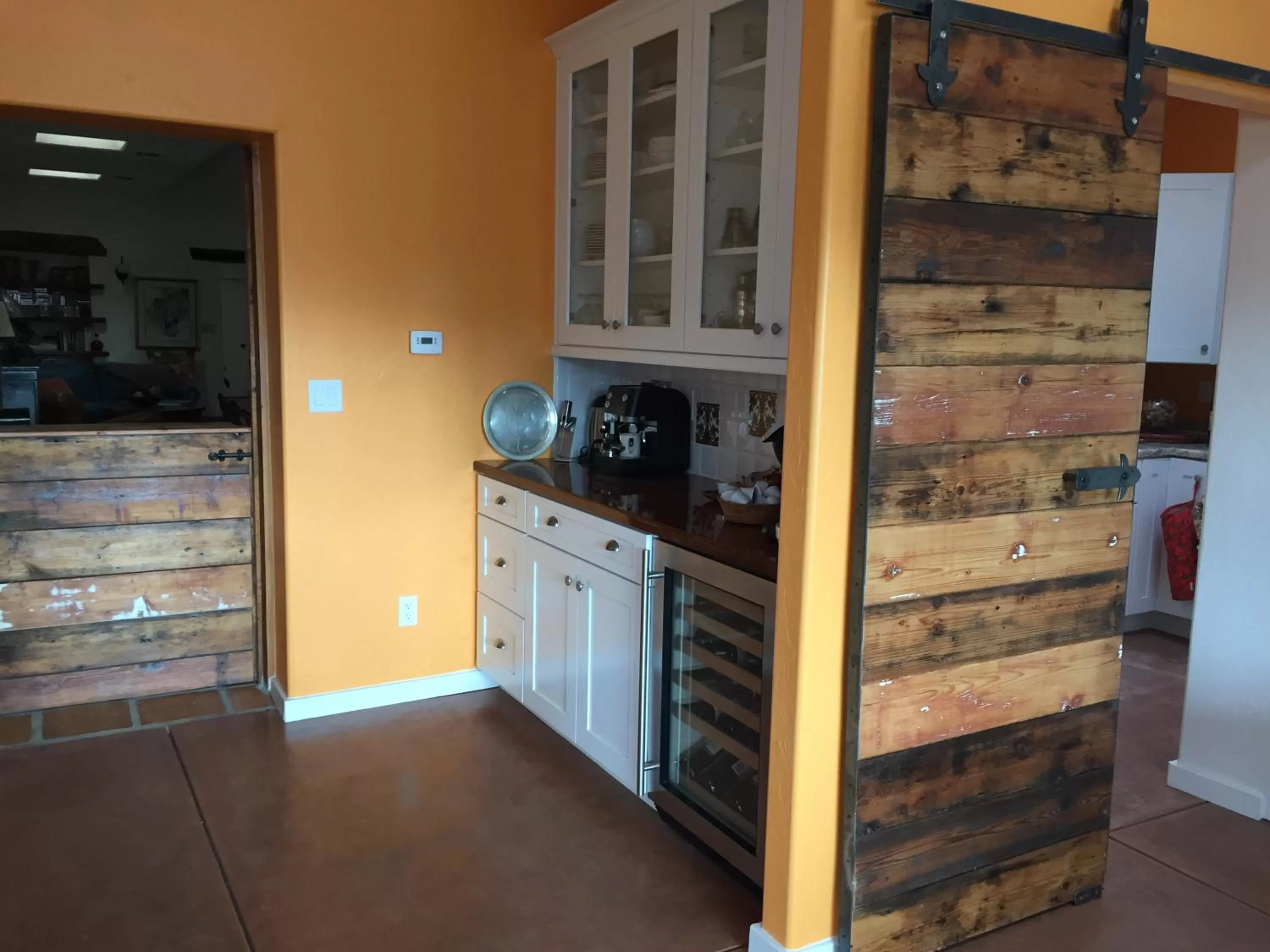 Kitchen or kitchenette in Casa Paloma B&B