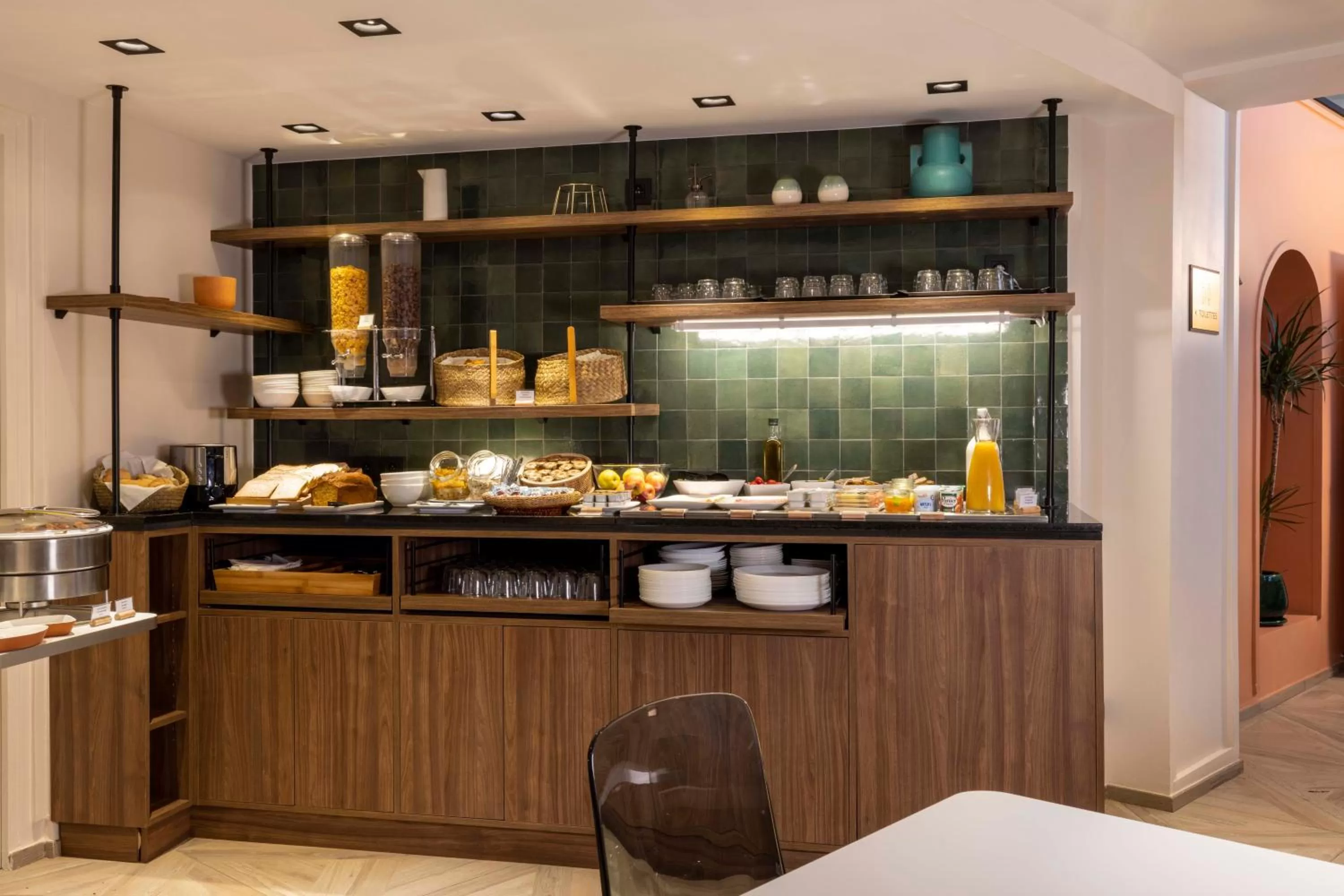 Breakfast in Hotel de l'Aqueduc