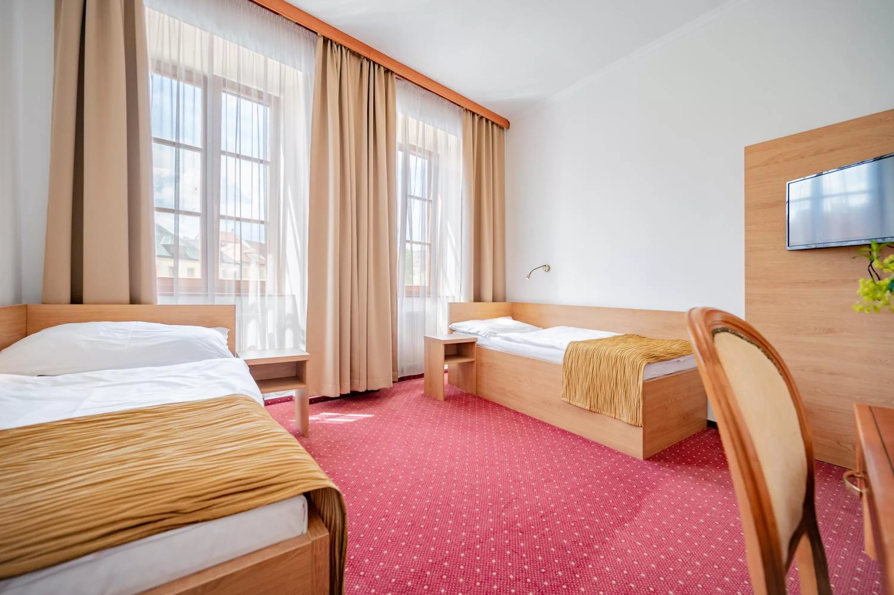 Photo of the whole room, Bed in Hotel U Královny Elišky