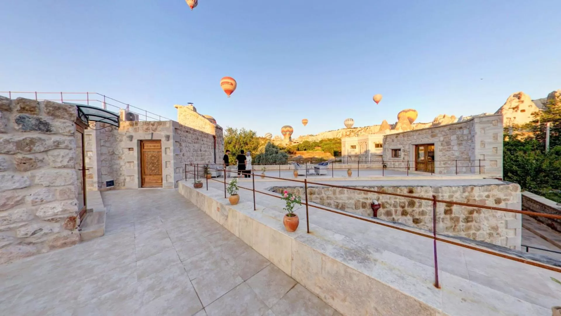 Balcony/Terrace in Premium Cappadocia House