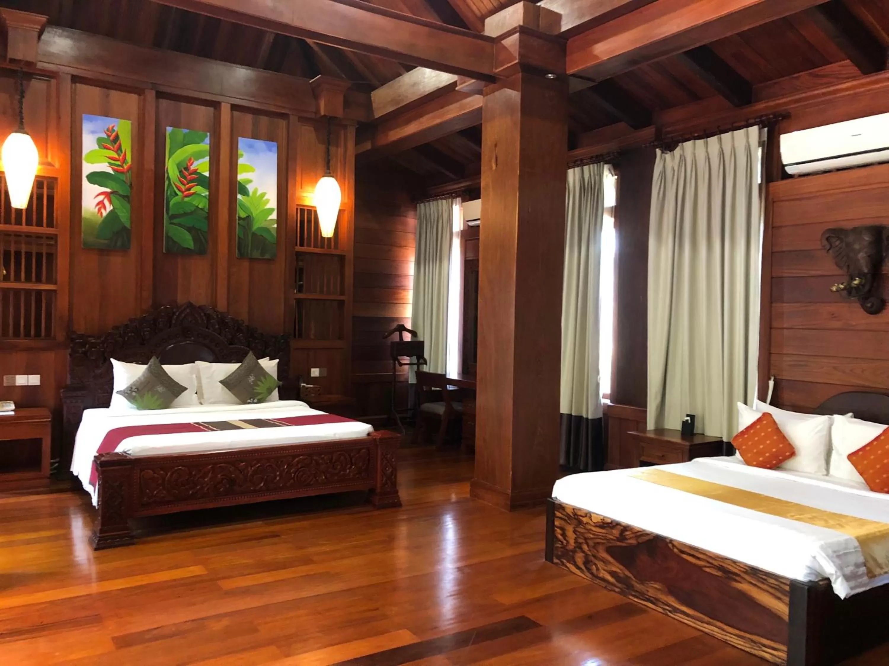 Bed in Try Palace Resort-Kep