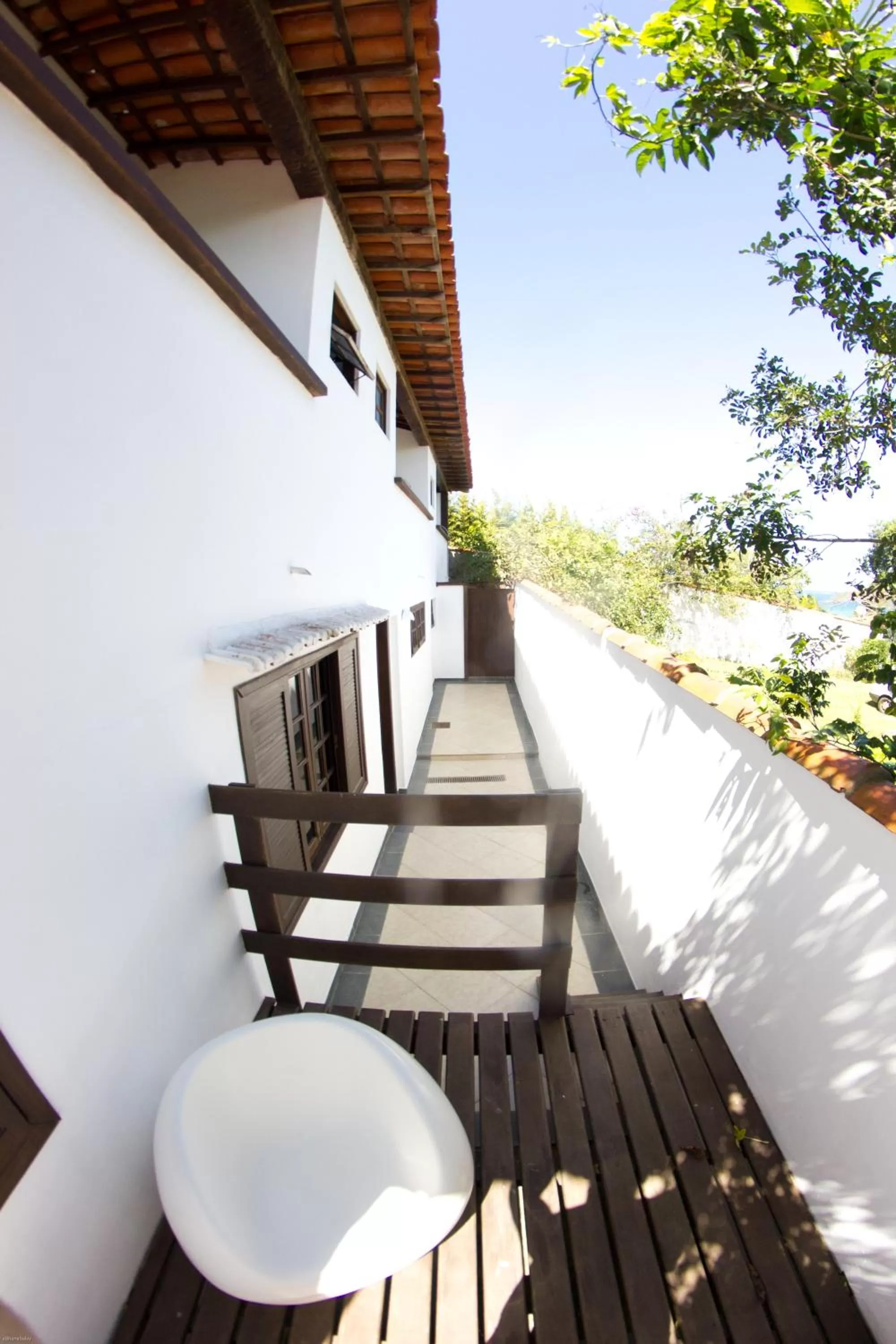 Balcony/Terrace in Buzios Arambaré Hotel