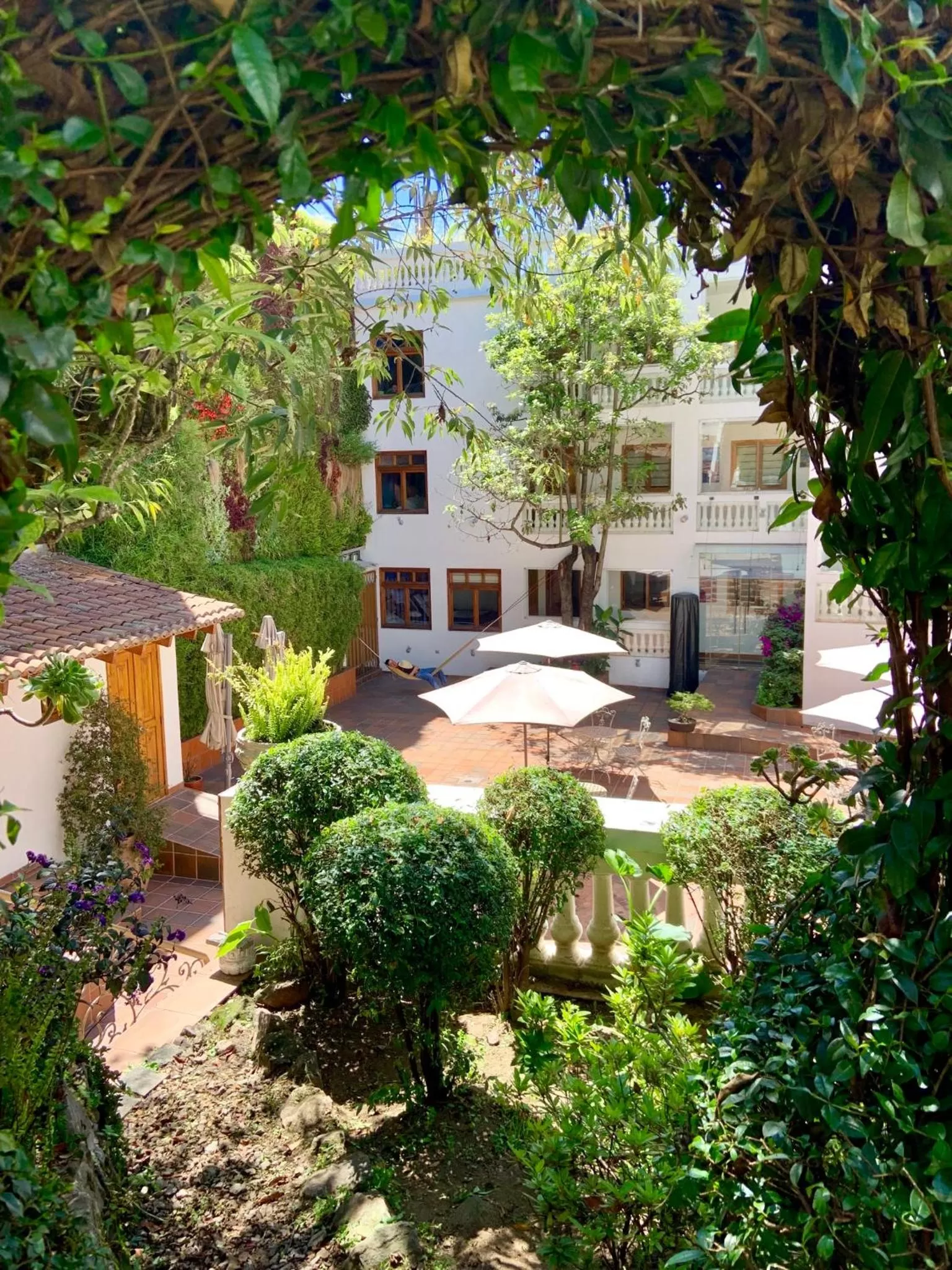 Patio in Vista del Angel Hotel Boutique