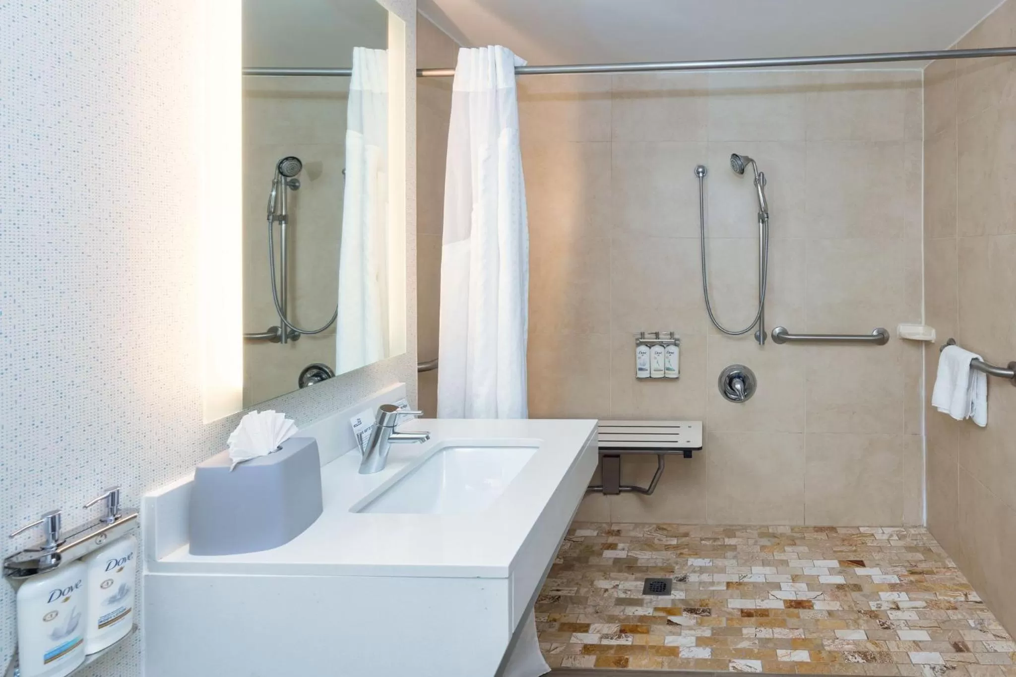 King Room - Mobility Access/Roll in Shower - Non-Smoking in Holiday Inn Express Saugus Logan Airport, an IHG hotel