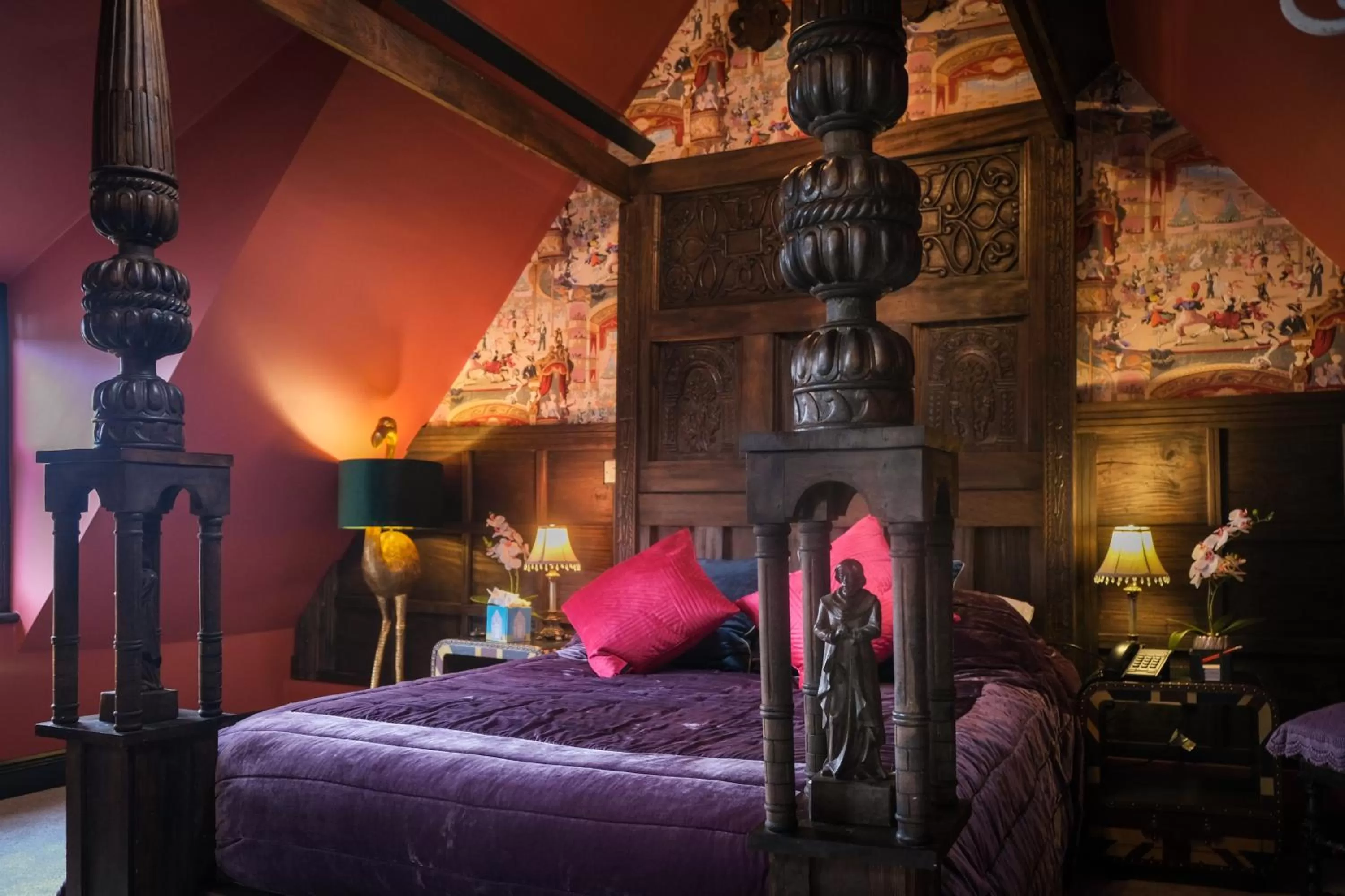 Bedroom, Bed in Brockley Hall Hotel