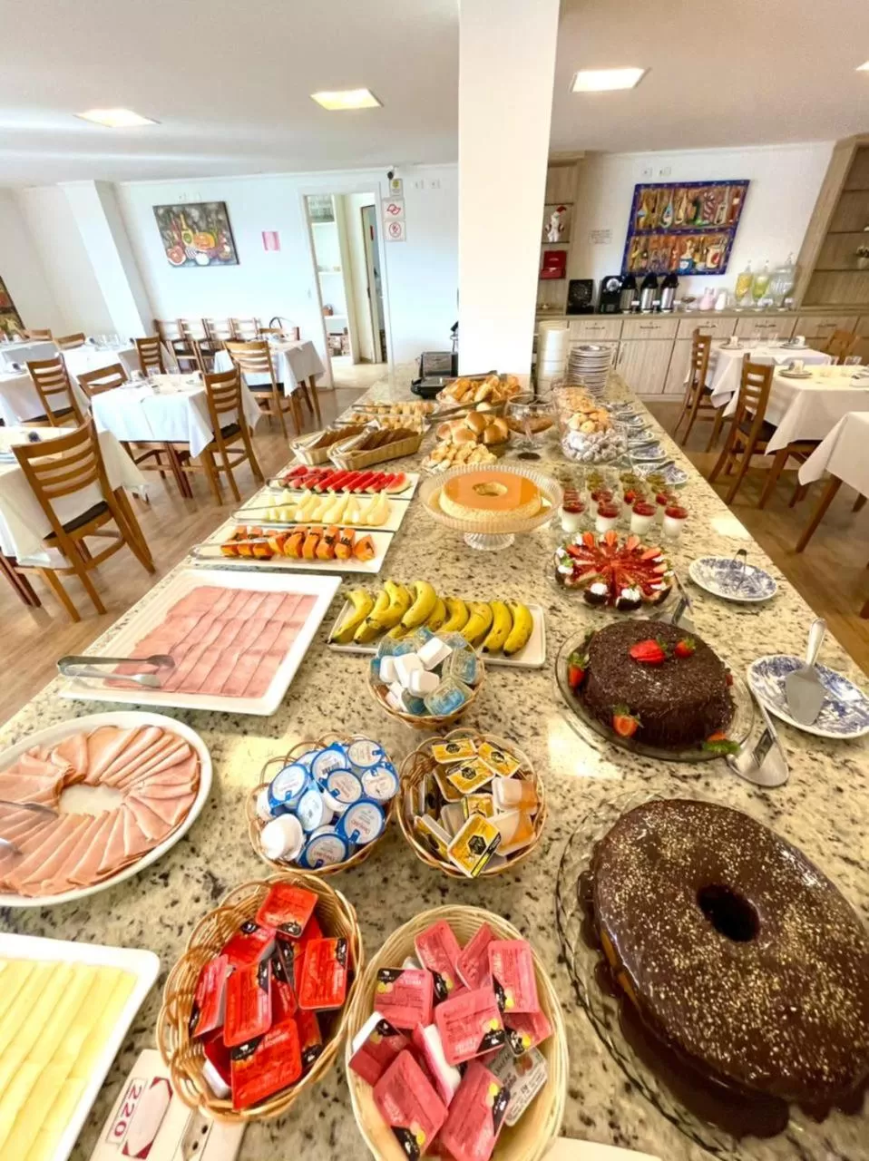 Breakfast in Pousada Itália Moderna