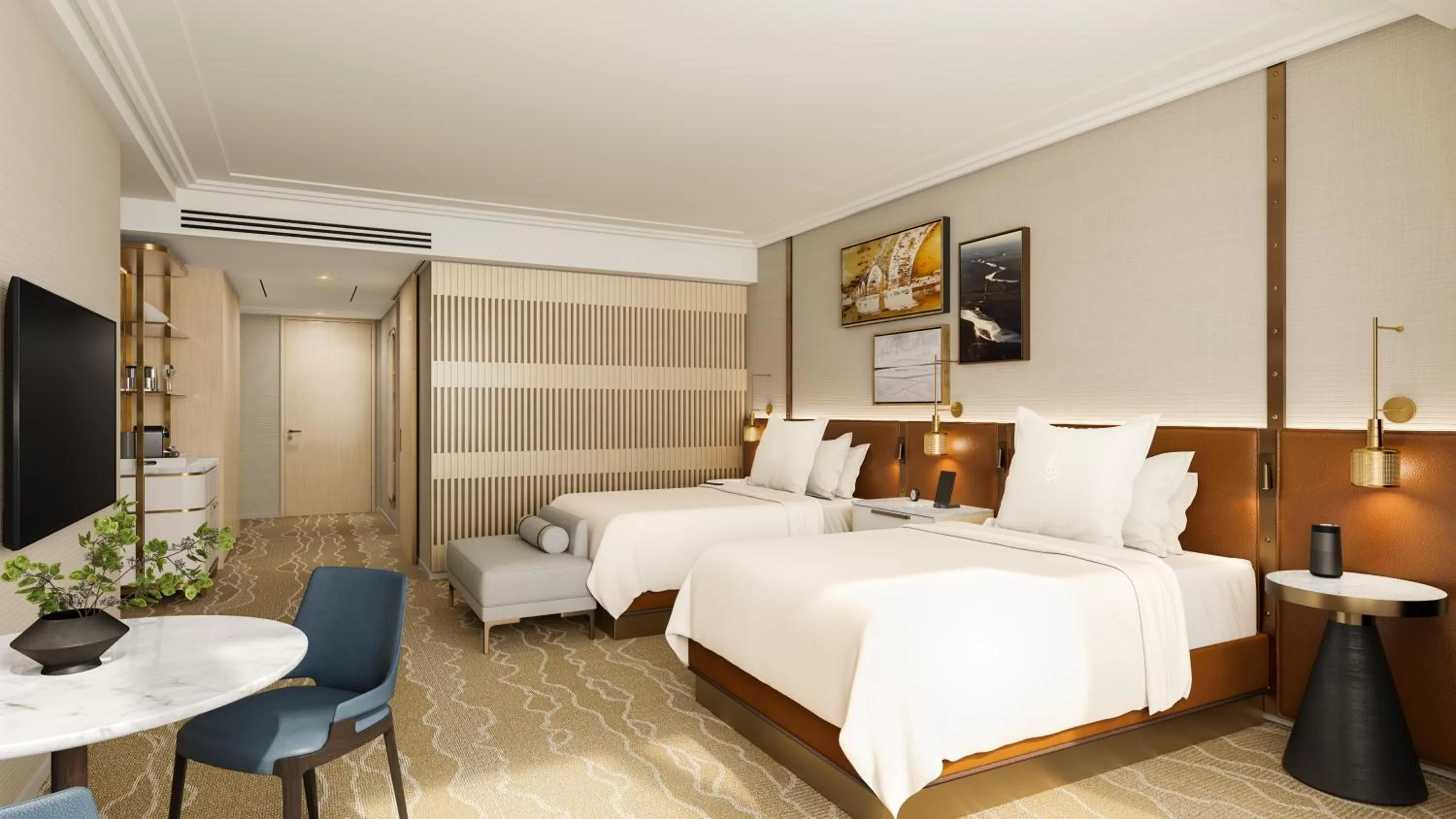 Photo of the whole room, Bed in Four Seasons Hotel Minneapolis