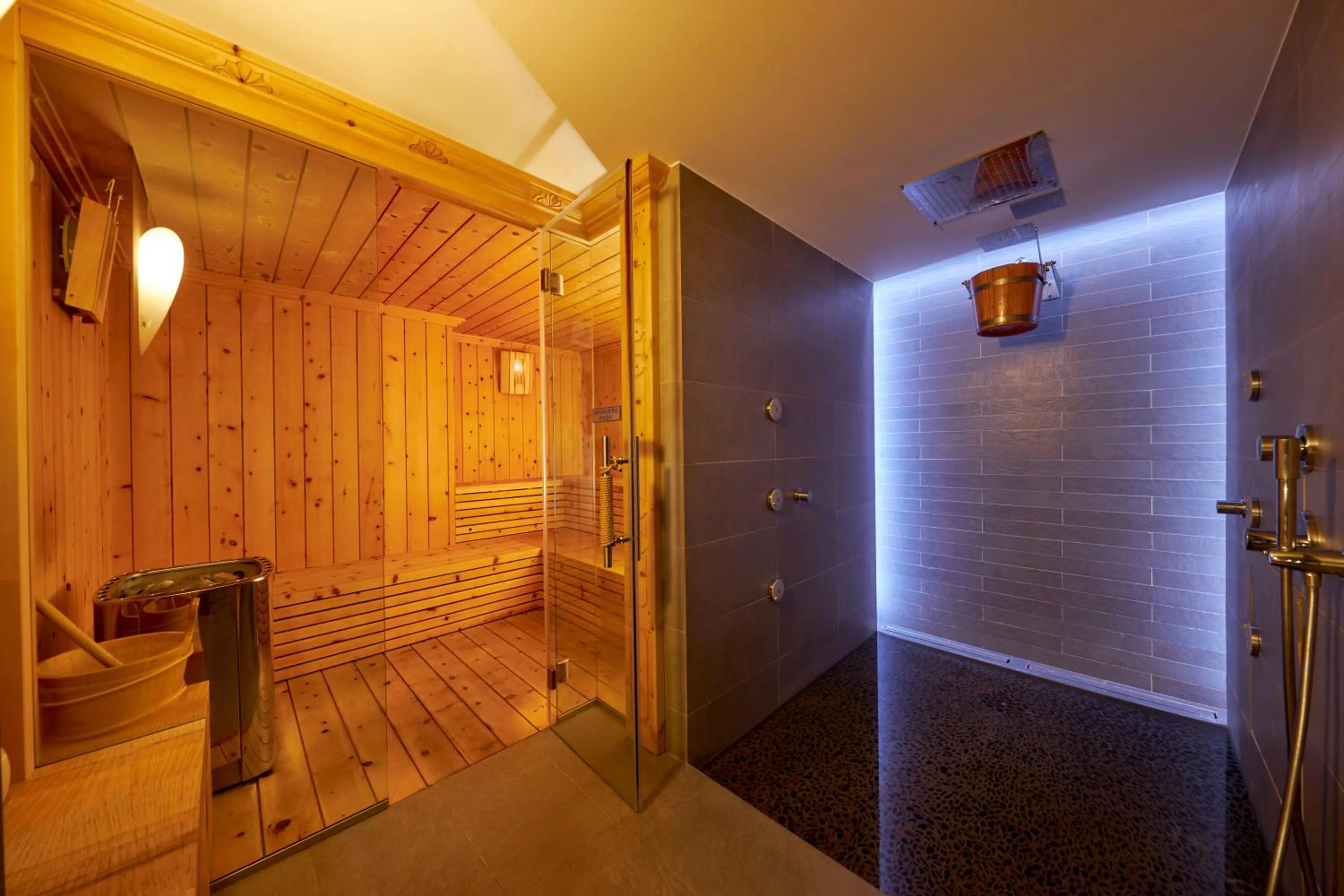Spa and wellness centre/facilities in Hotel Rezia