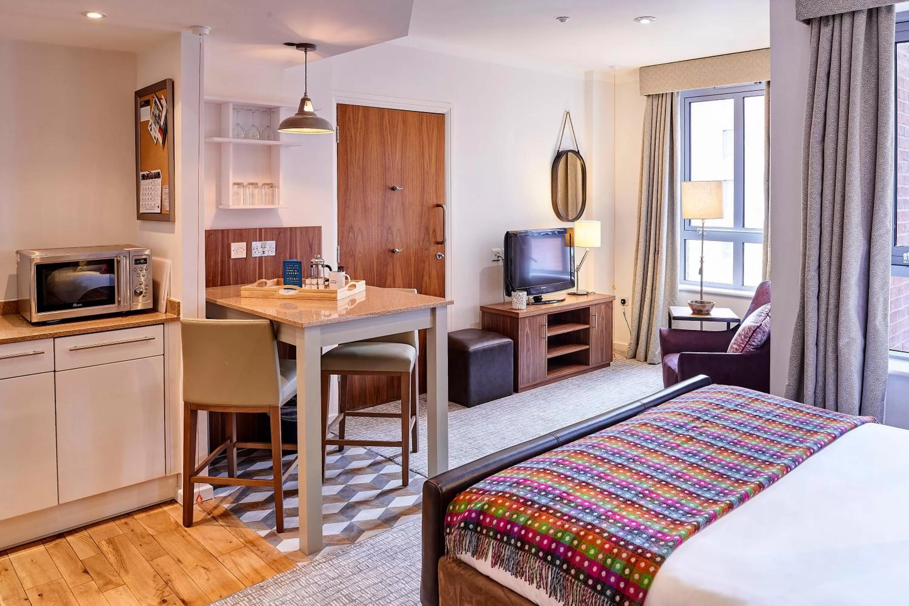 Photo of the whole room, Bed in Staybridge Suites Liverpool by IHG