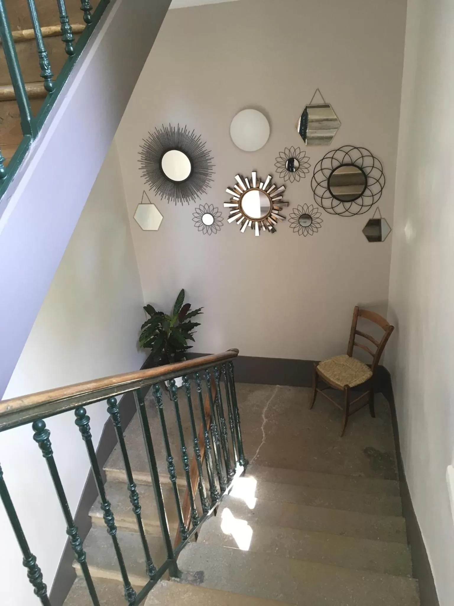 Decorative detail in Villa des Contamines