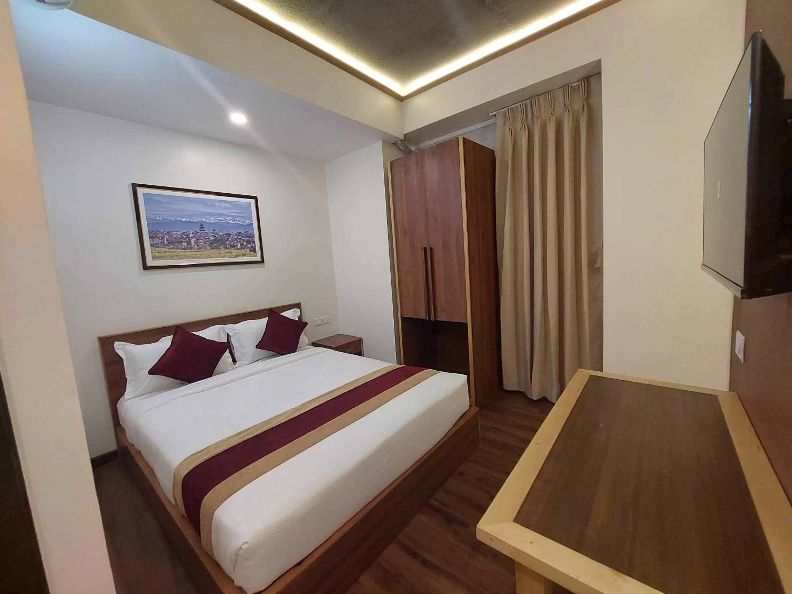 Photo of the whole room, Bed in Rodeos Inn