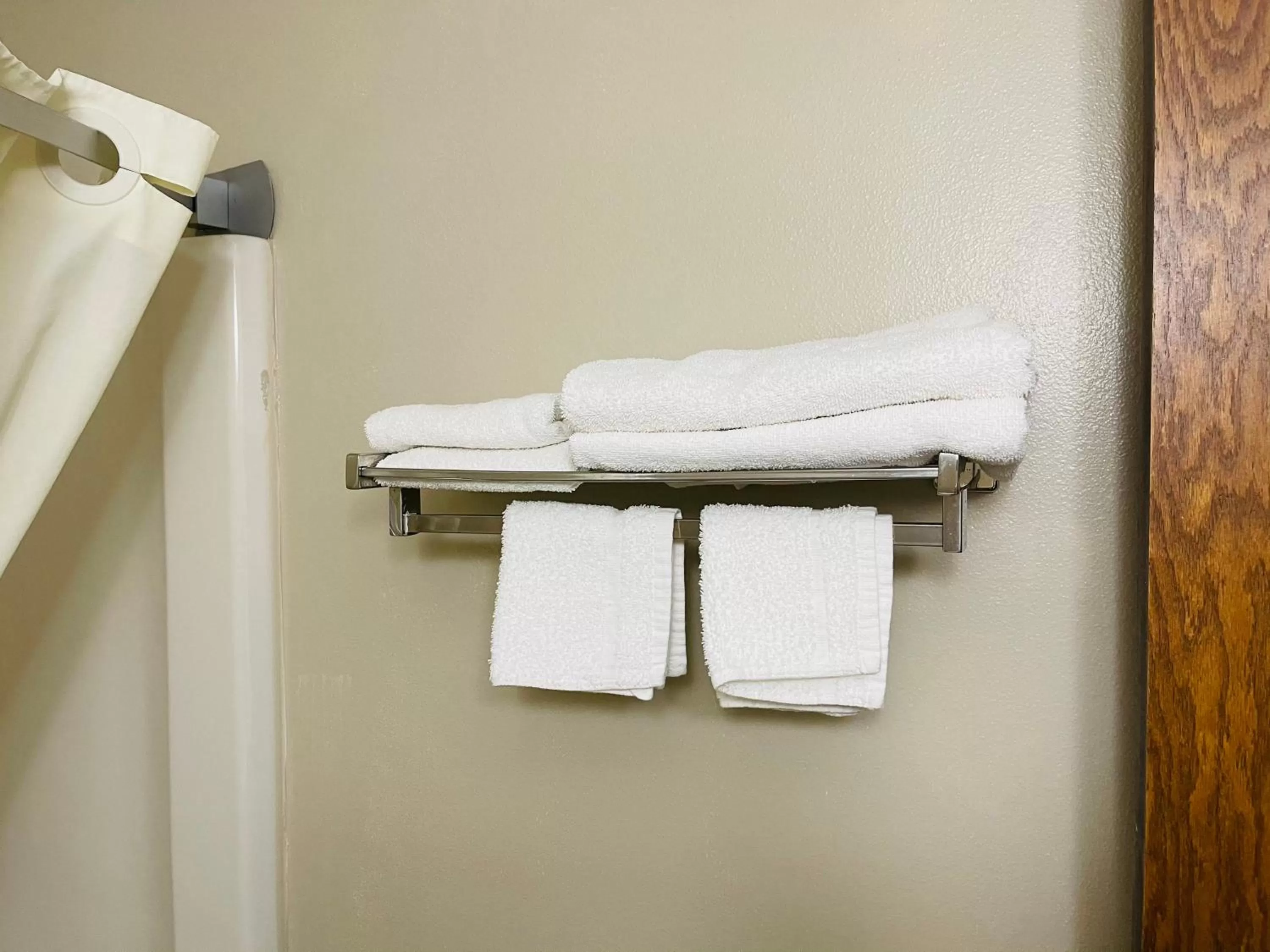 Bathroom in Super 8 by Wyndham Clear Lake