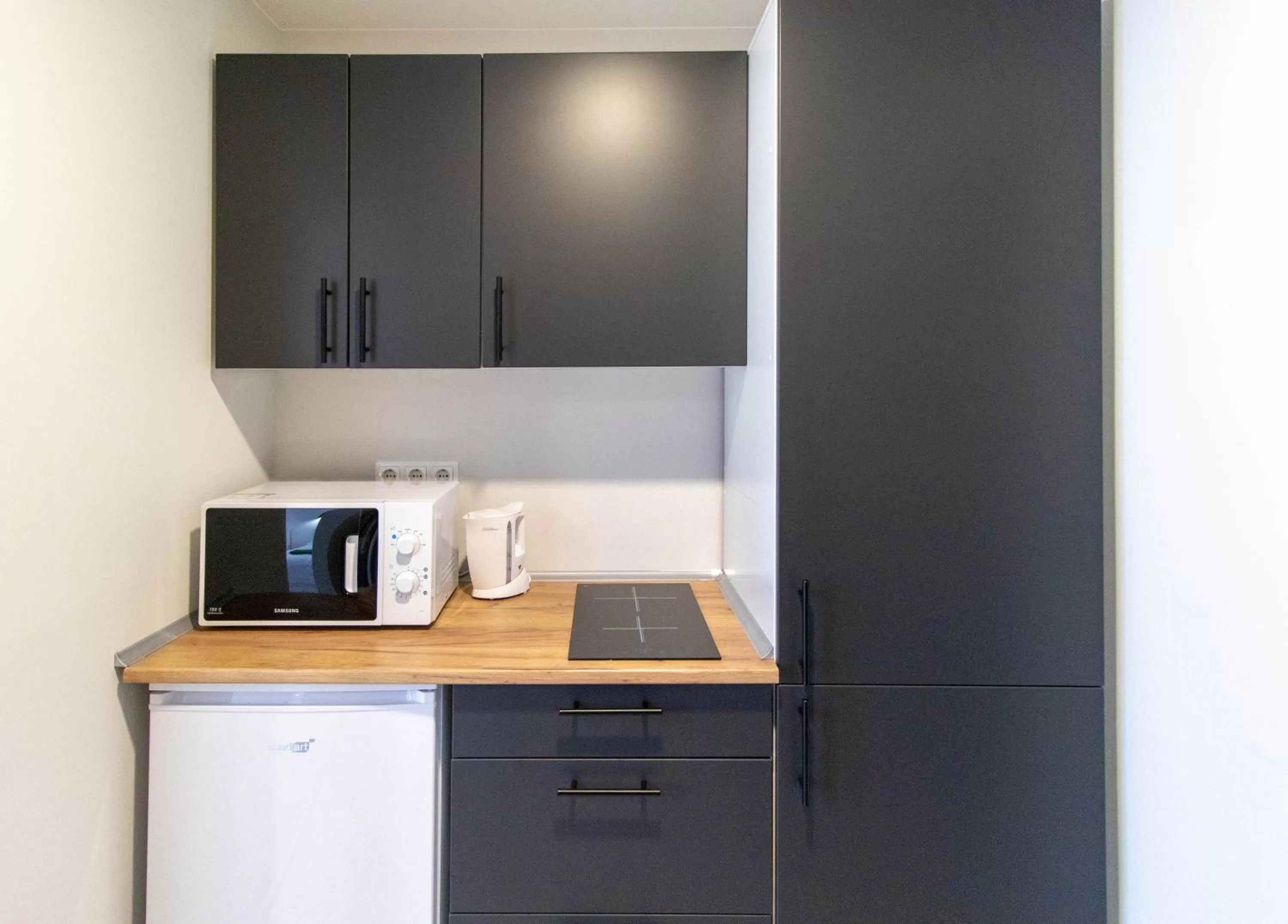 Kitchen/Kitchenette in Dzukija Hotel