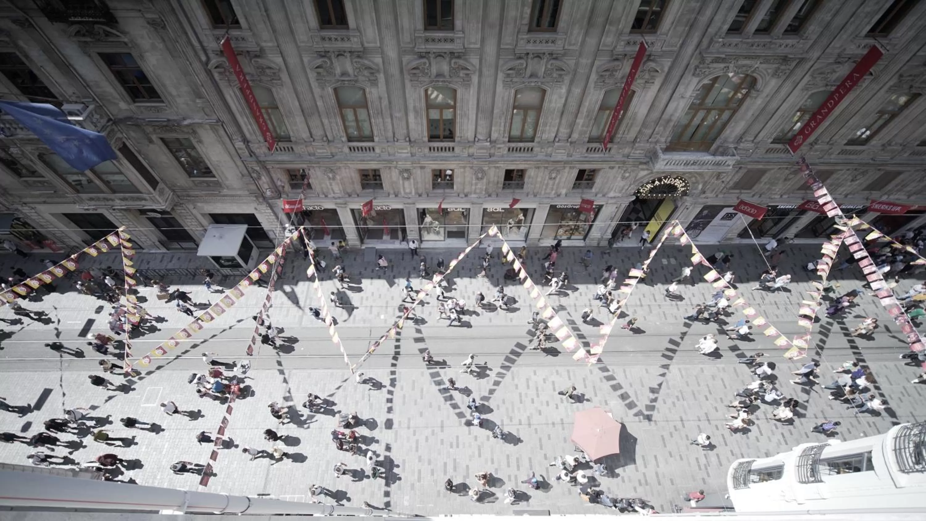 Bird's eye view in Burj Al Istanbul