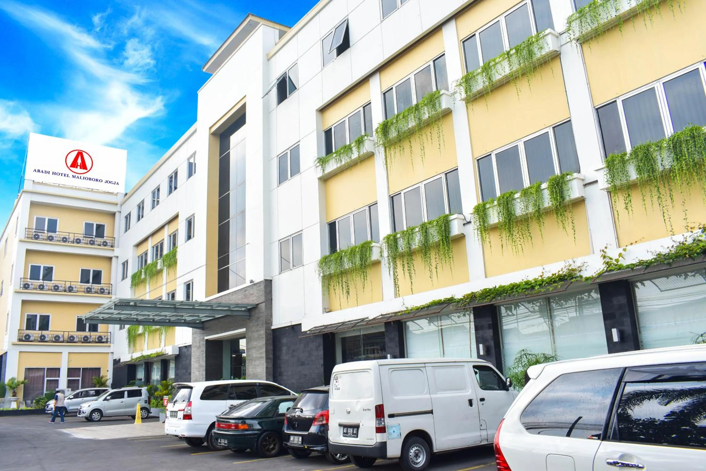 Property building in Abadi Hotel Malioboro Yogyakarta