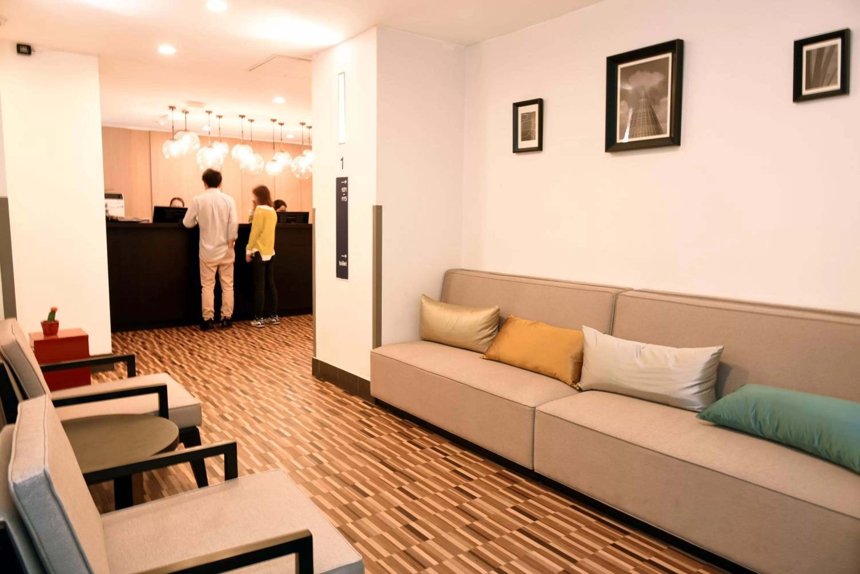 Lobby or reception in ibis Budget - Melbourne CBD