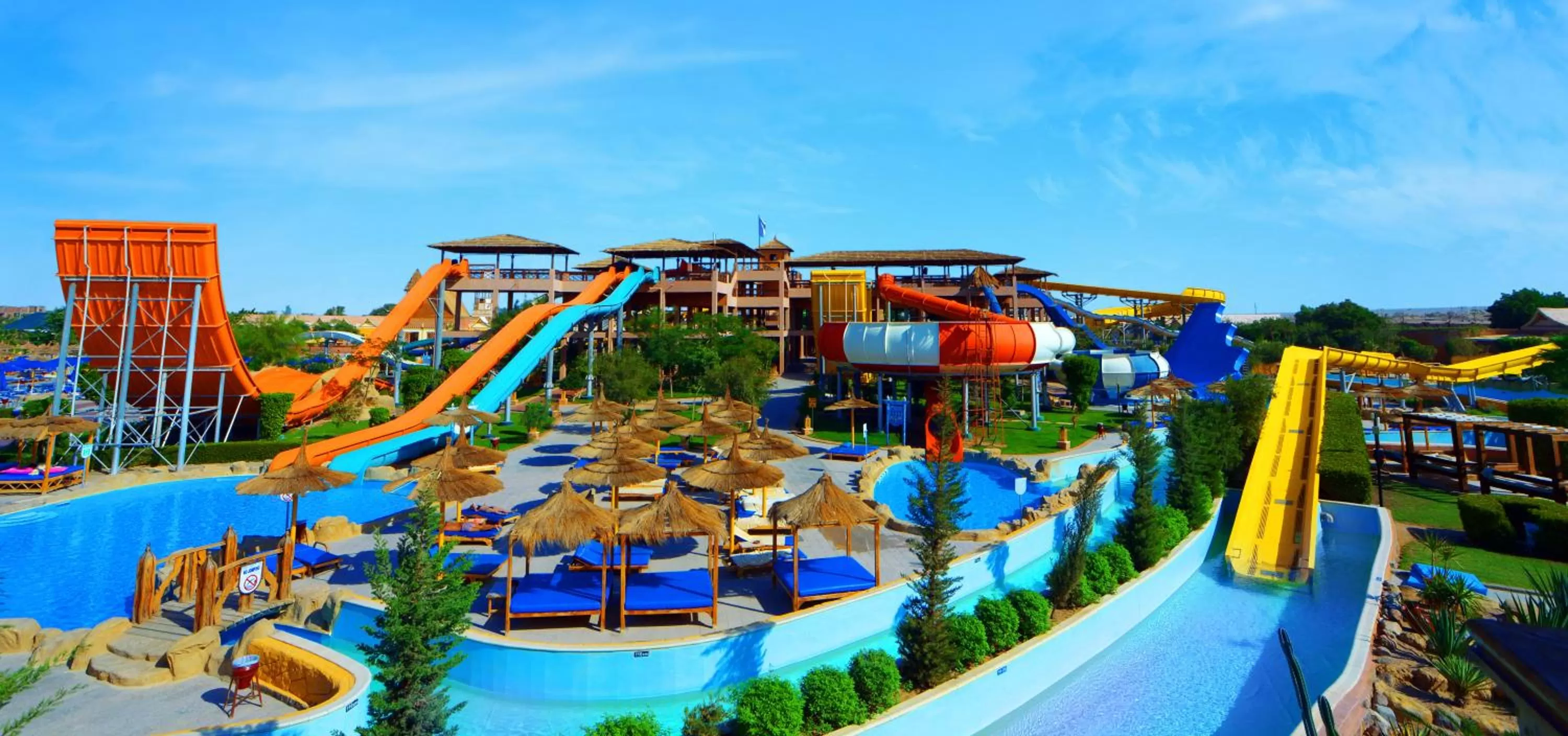 Aqua park in Pickalbatros Jungle Aqua Park - Neverland Hurghada