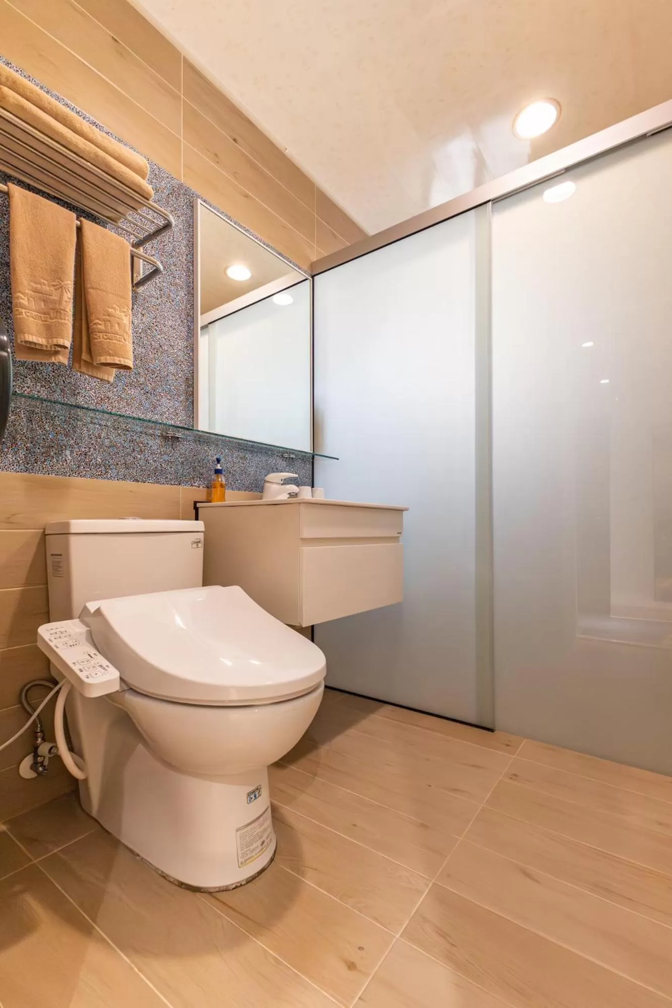 Shower in Beachcastle & Sea View Villa