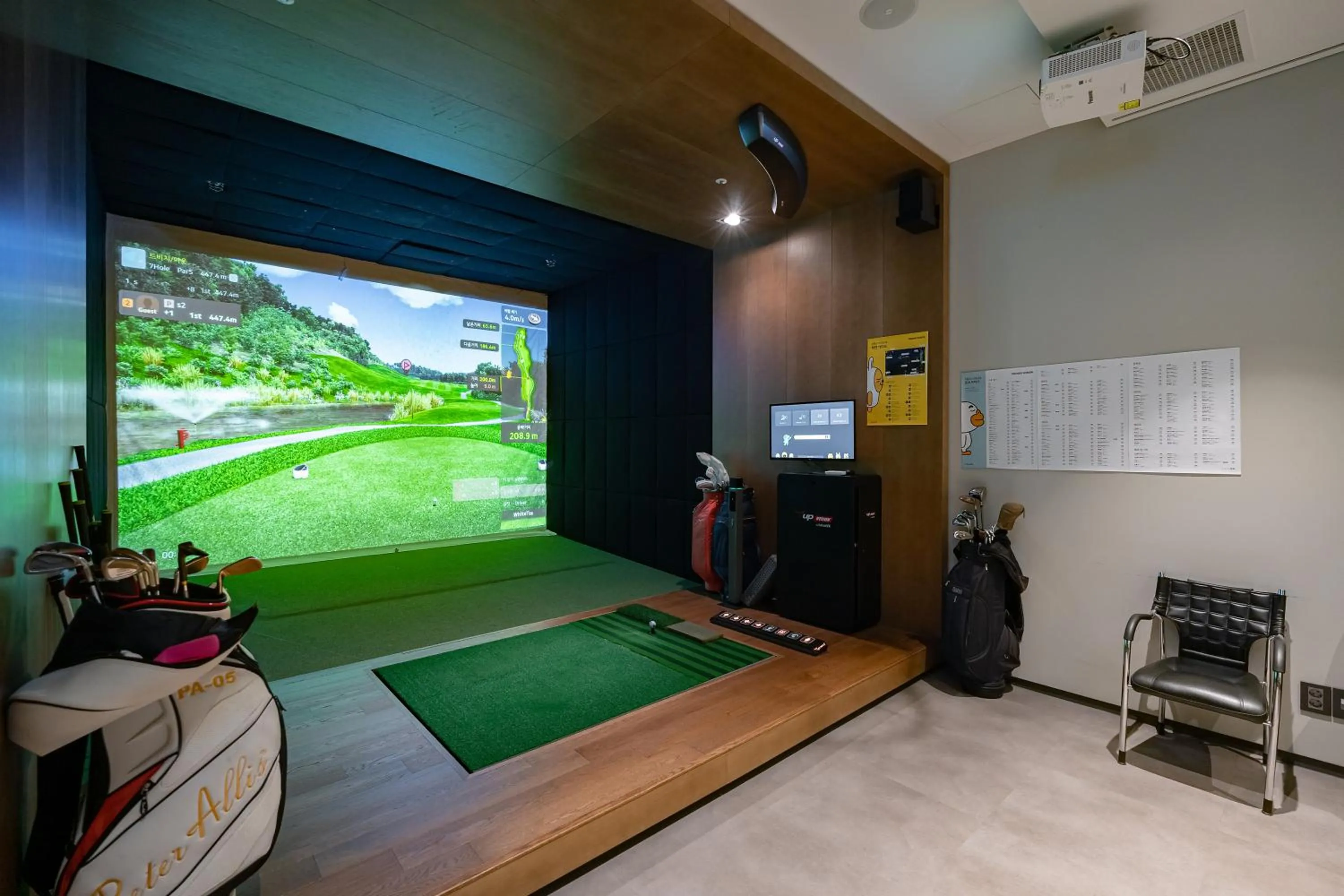 Minigolf in Jeju Sun Hotel & Casino