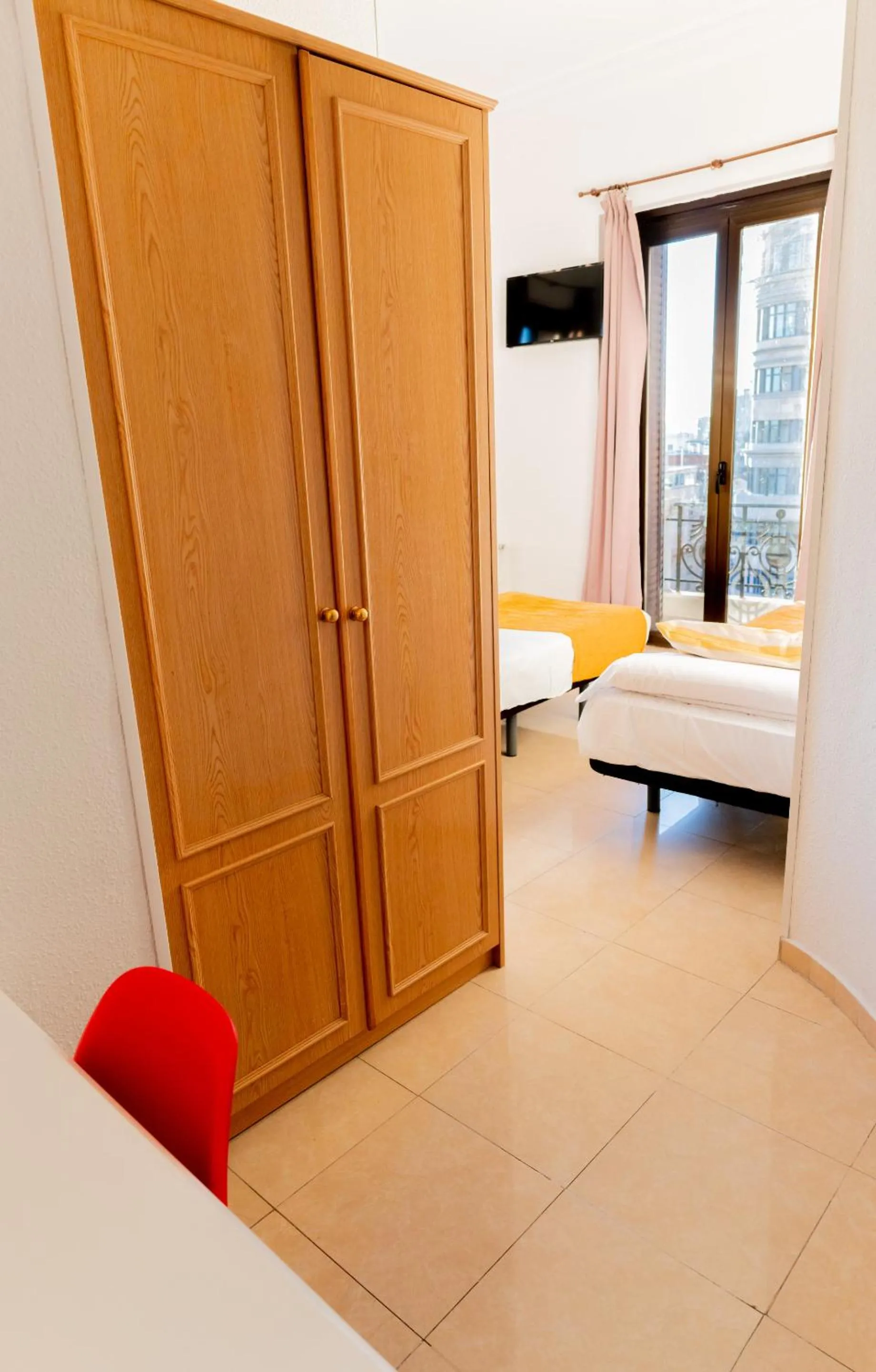 Bedroom, Bed in Hostal Josefina-Gran Vía