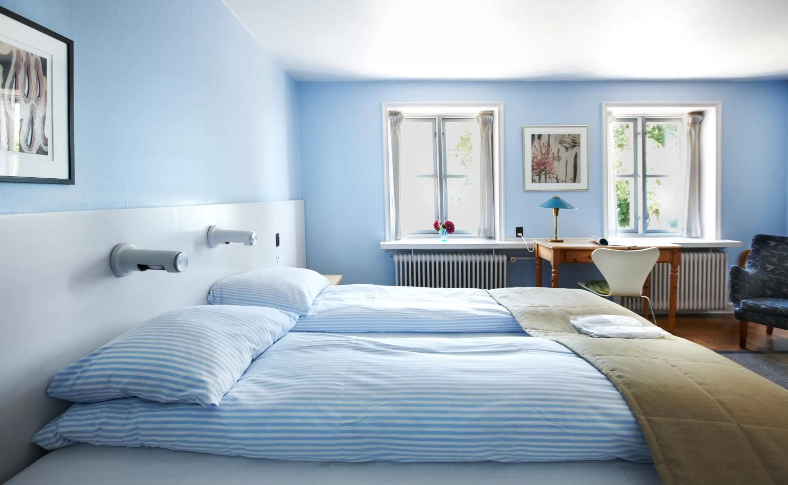 Bed in Rødvig Kro og Badehotel