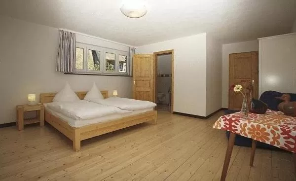 Bed in Gästehaus Wald und See