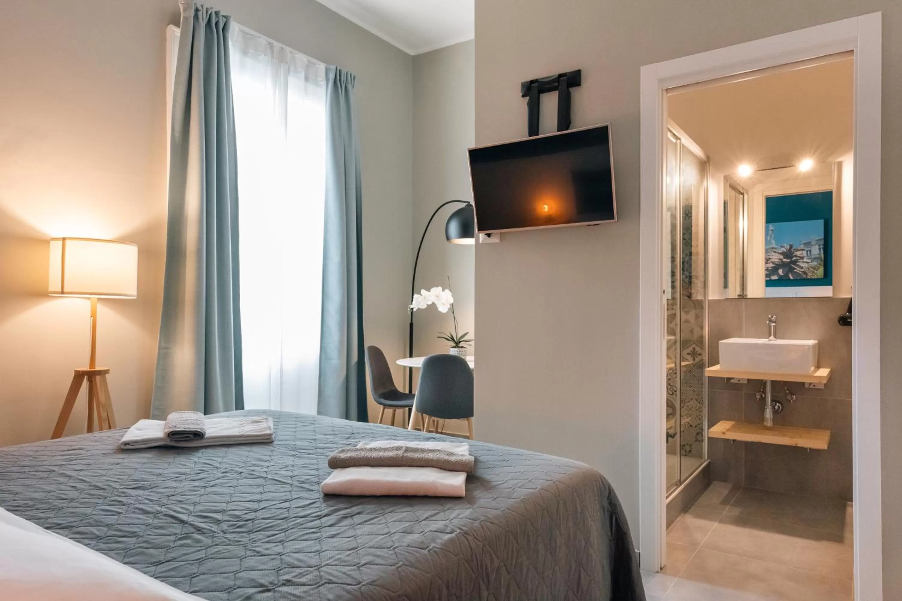 TV/Entertainment Center in B&B La Pigna