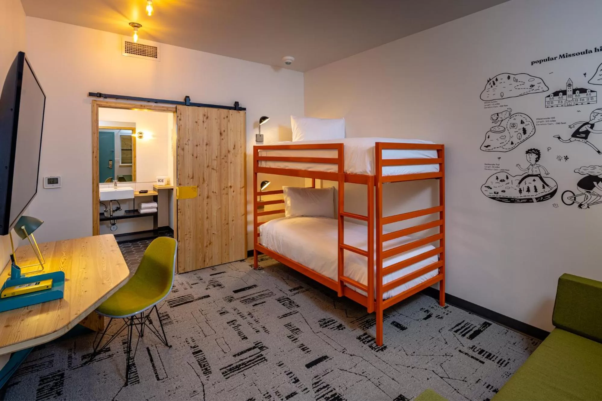 Bedroom, Bed in The Wren