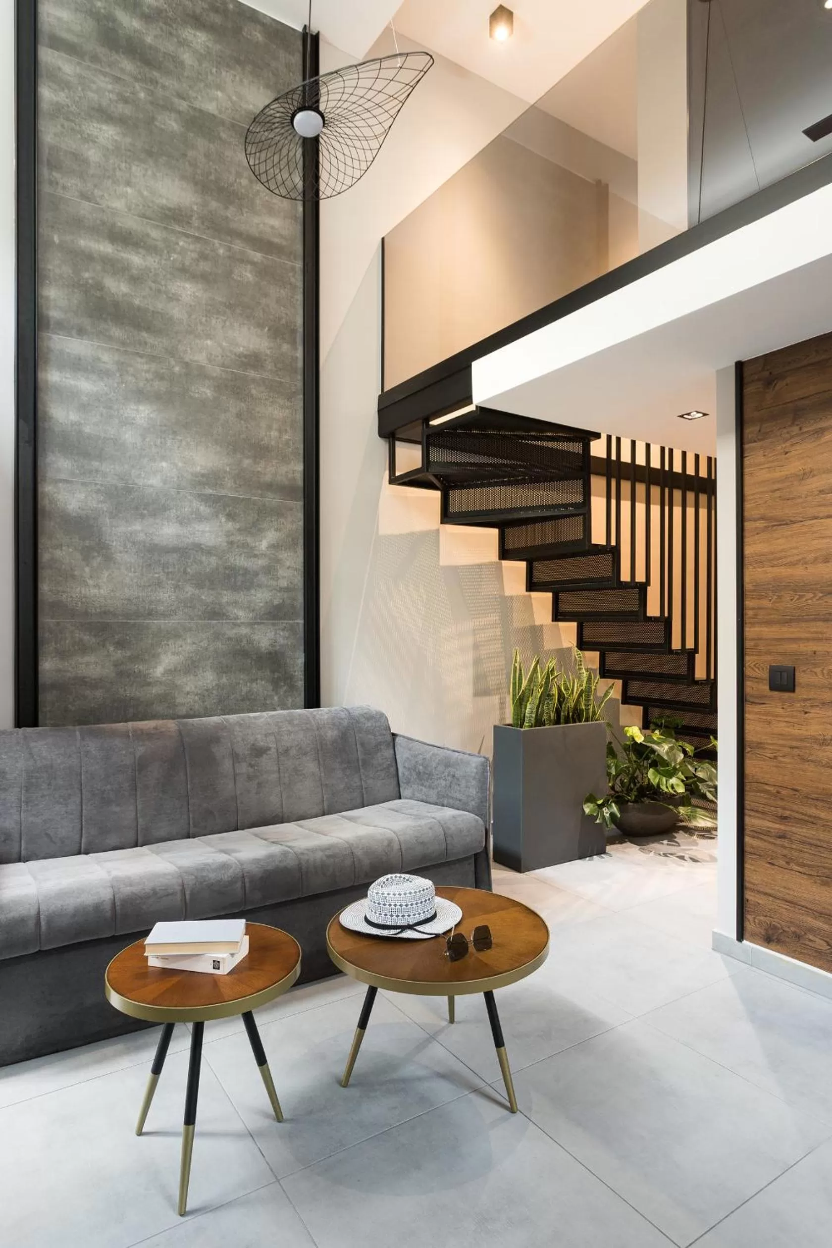 Living room in 11 Enteka Acropolis Suites