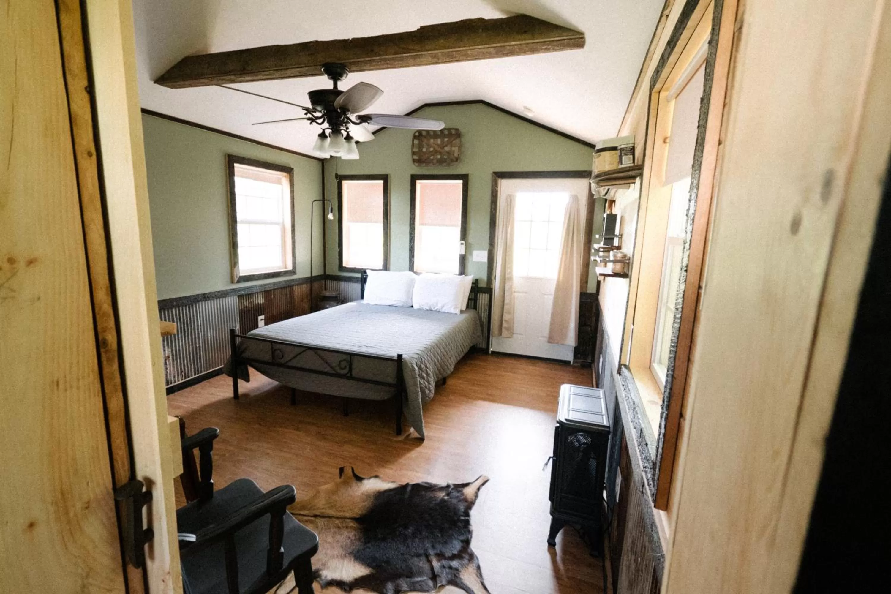 Decorative detail, Bed in The Outpost