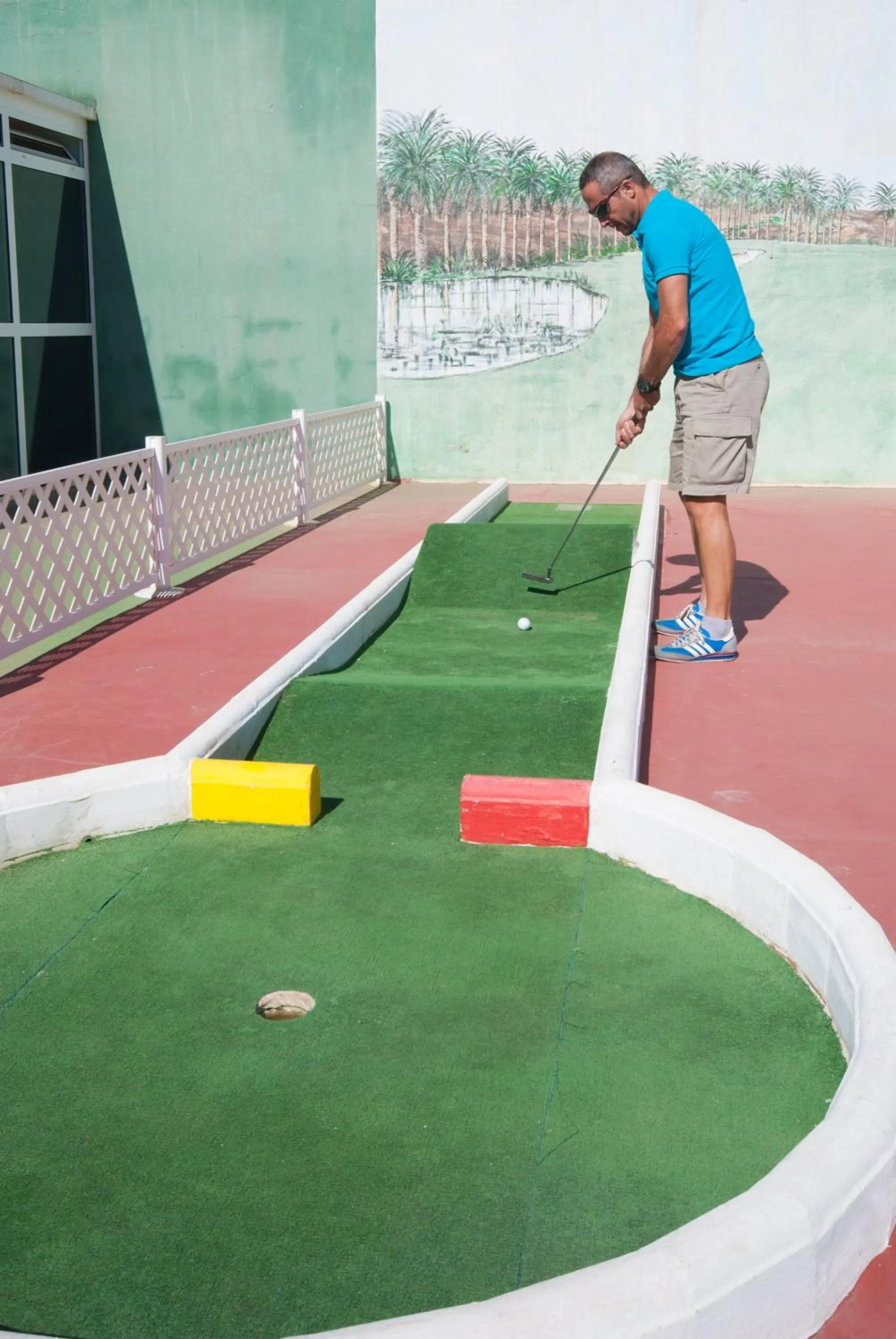 Minigolf in Apartamentos Jable Bermudas