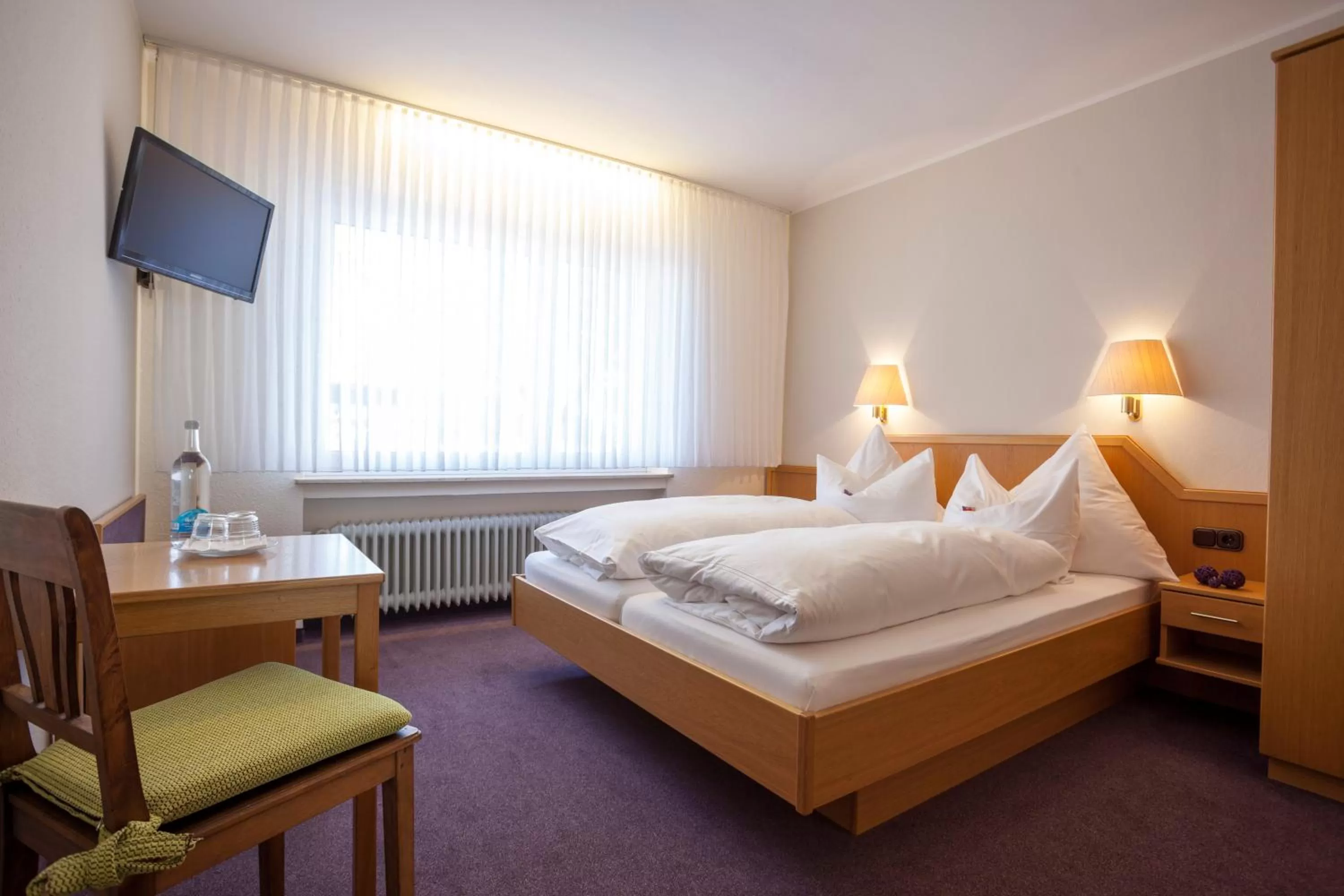 Bedroom, Bed in Hotel Haus Andrea