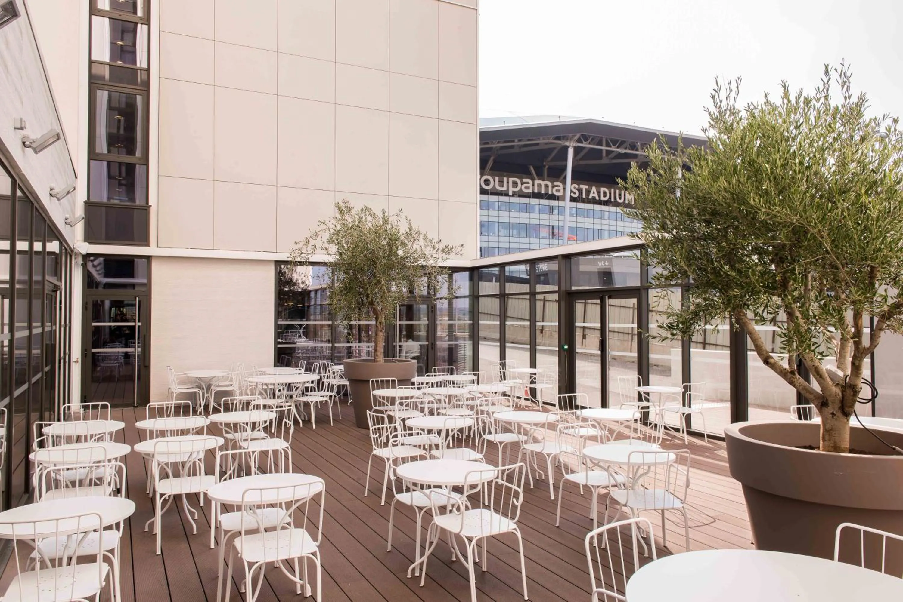 Balcony/Terrace in KOPSTER Hotel Lyon Groupama Stadium