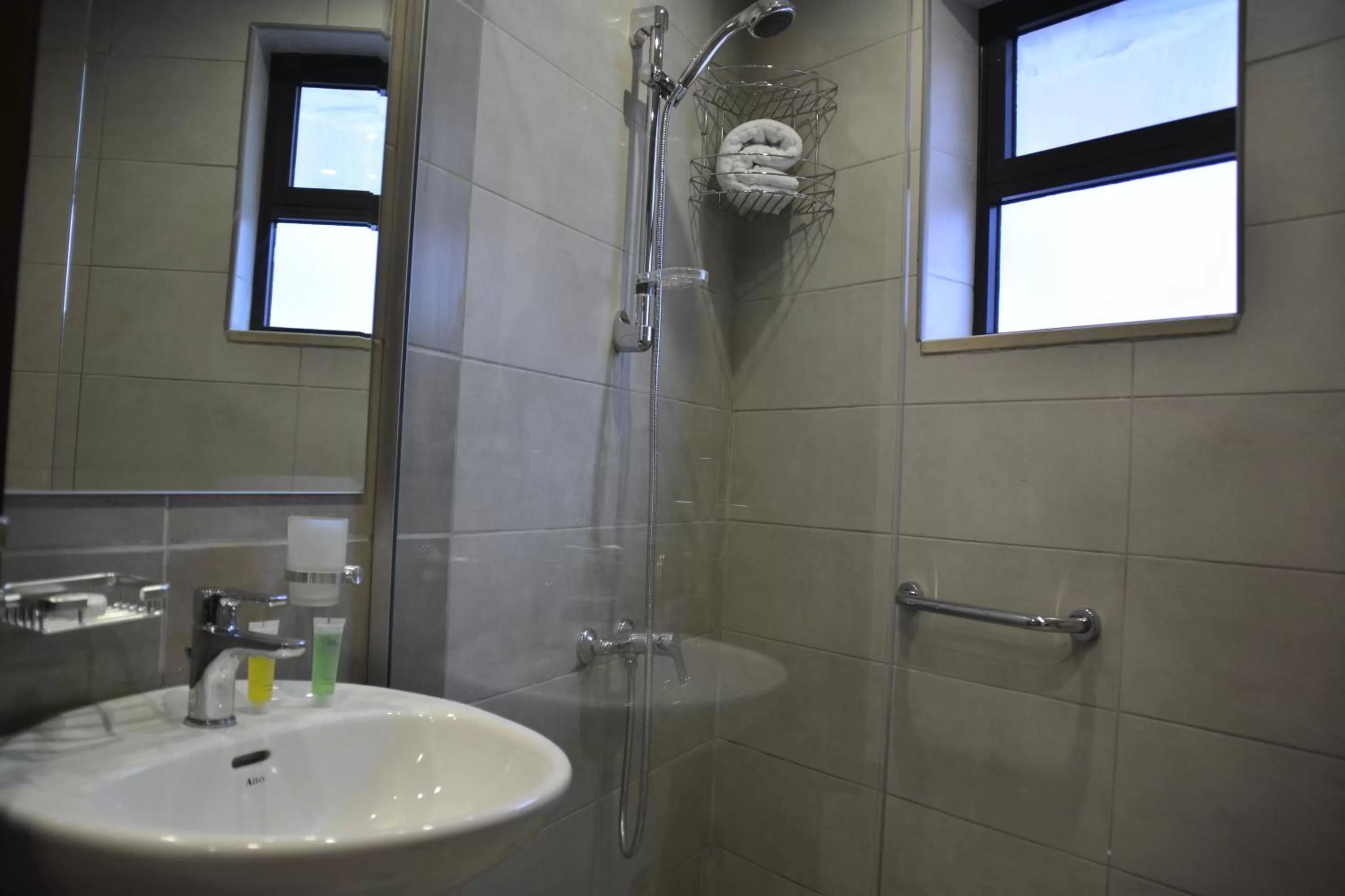 Bathroom in سما عمان للشقق الفندقية Sama Amman Hotel Apartments