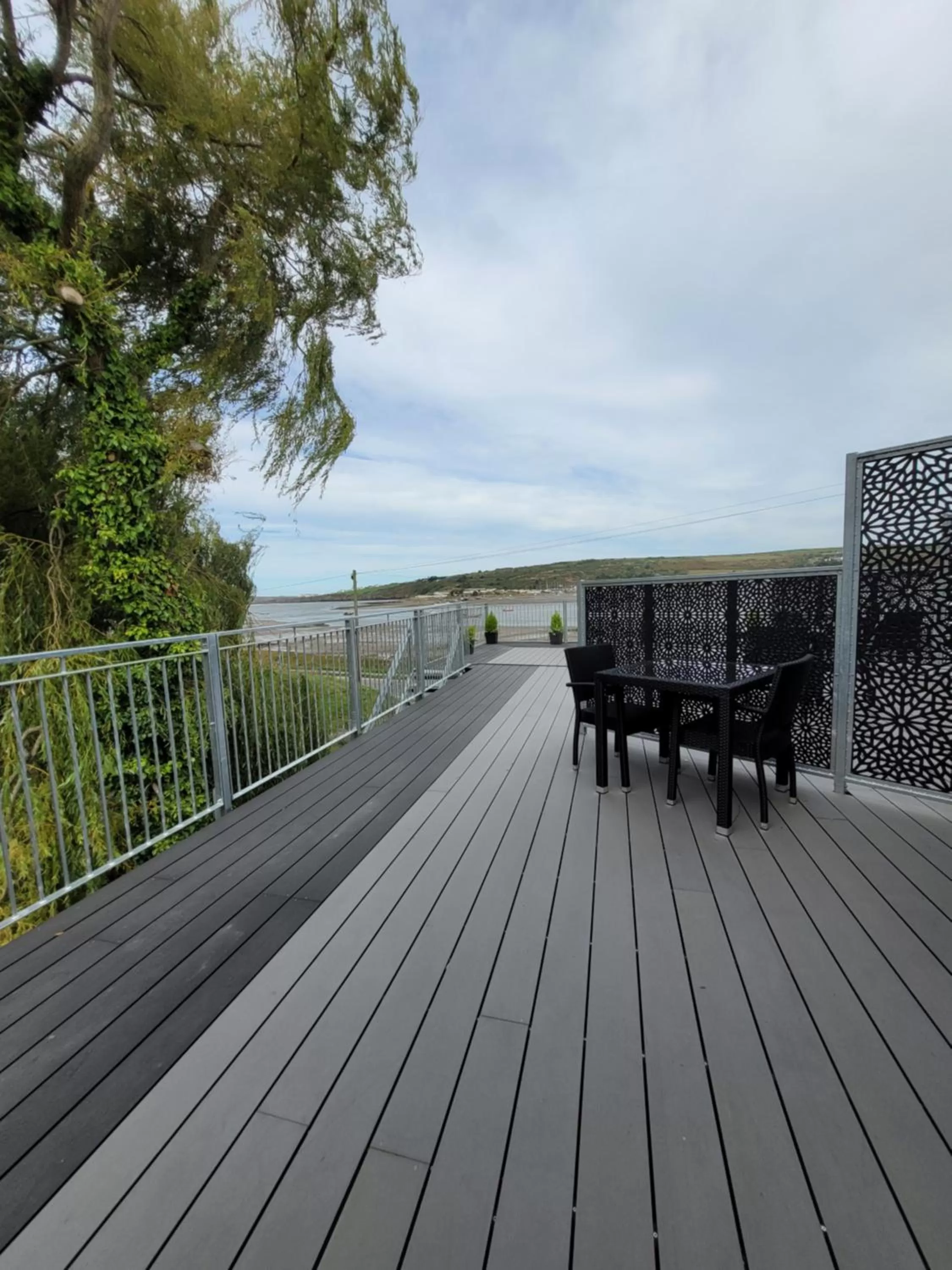 Balcony/Terrace in The Teifi Waterside Hotel
