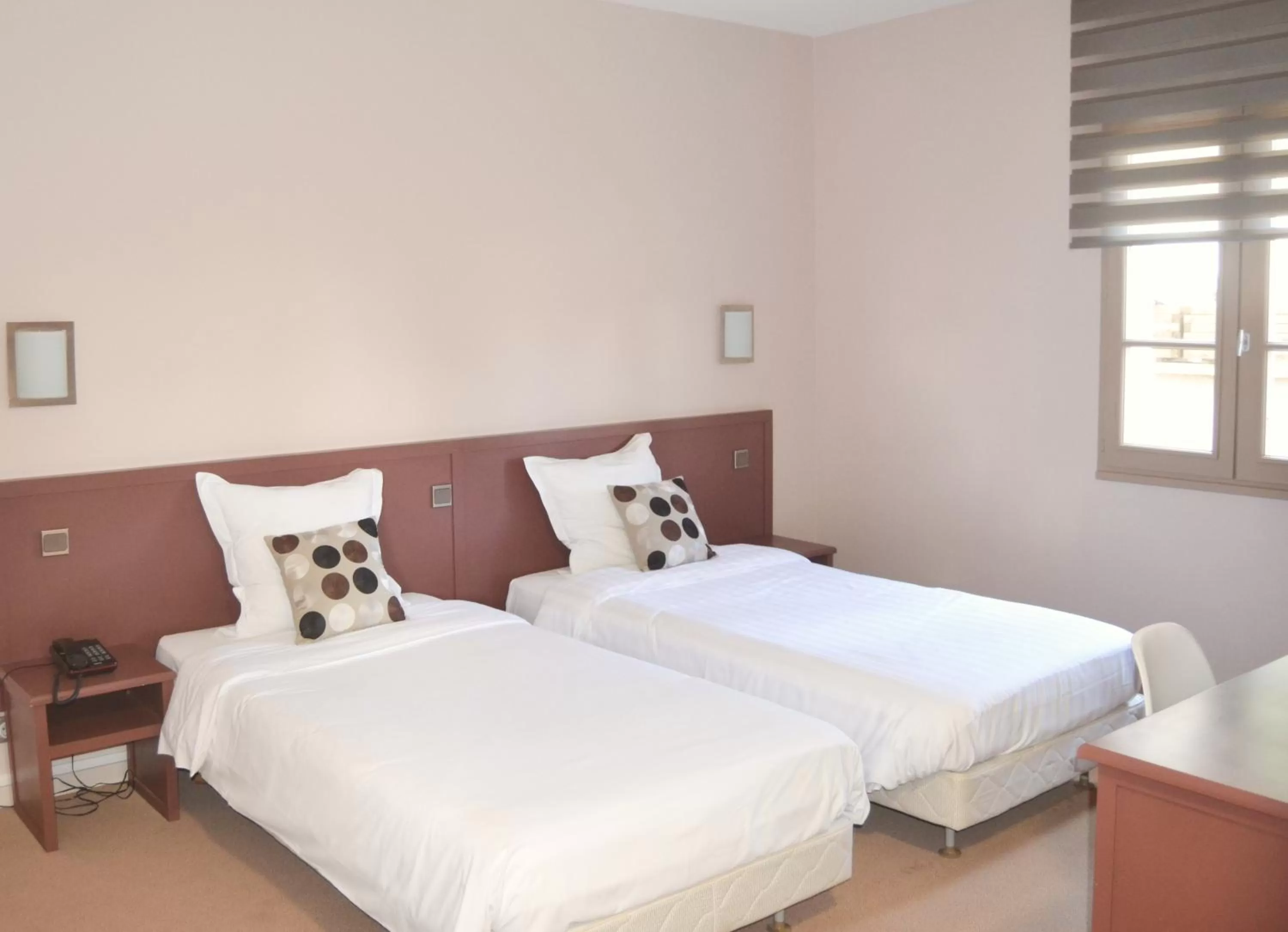 Bed in Logis Hotels - Château Saint Marcel