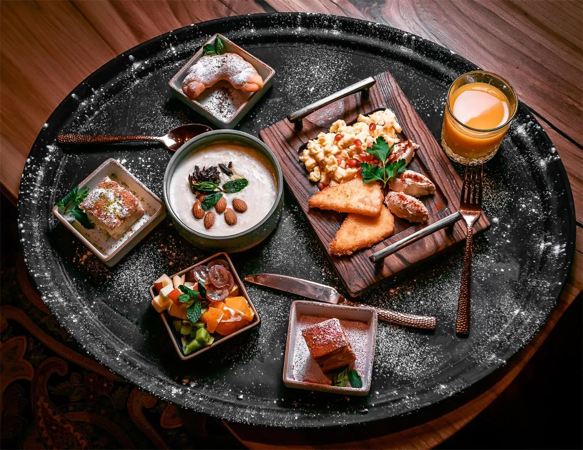 Breakfast in Grand Sapphire Hotel