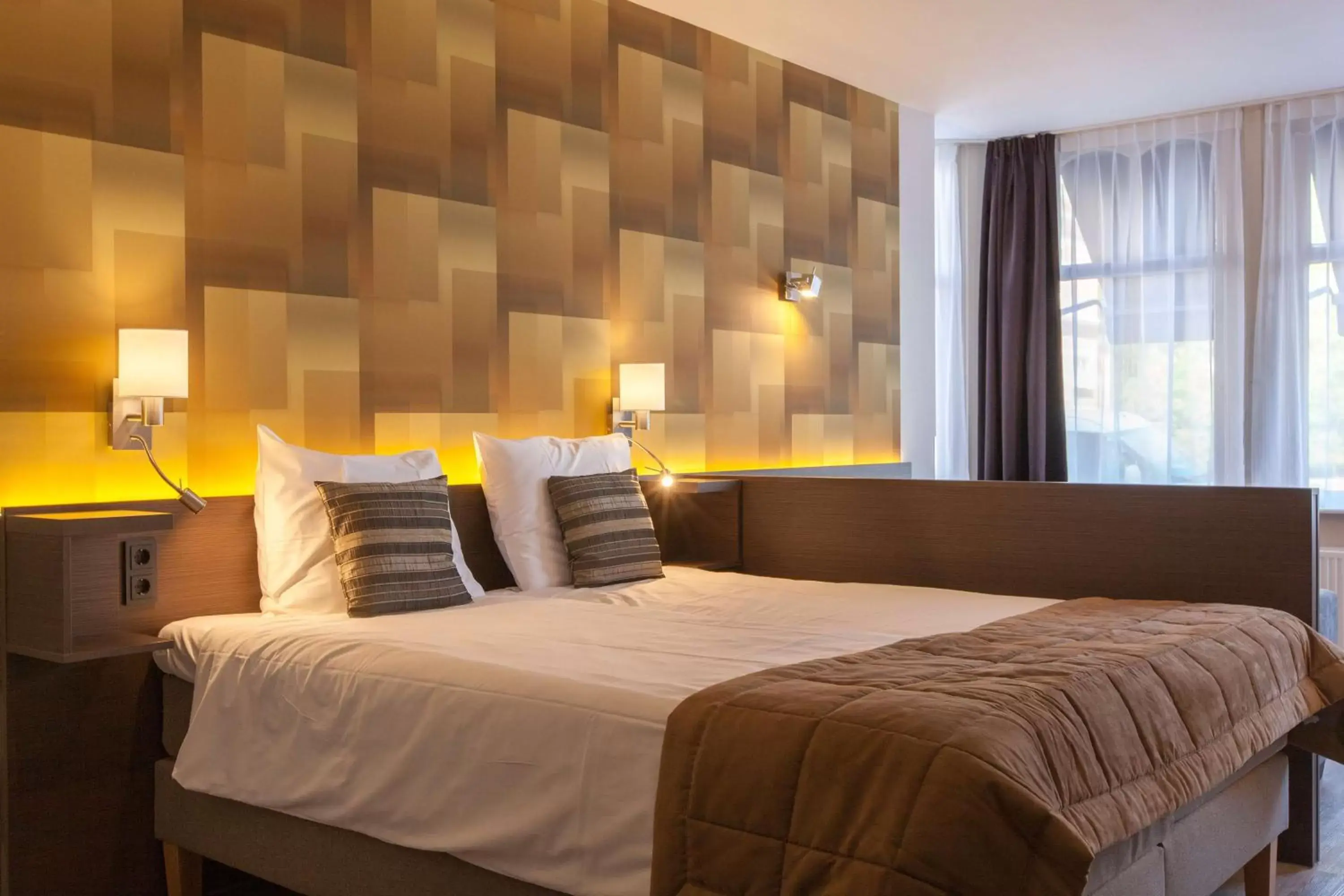 Family Twin Room in Best Western Hotel Den Haag Family Twin Room in Best Western Hotel Den Haag