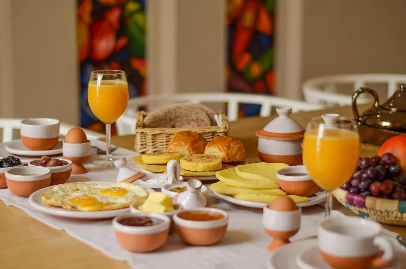 Breakfast in Riad Ayni
