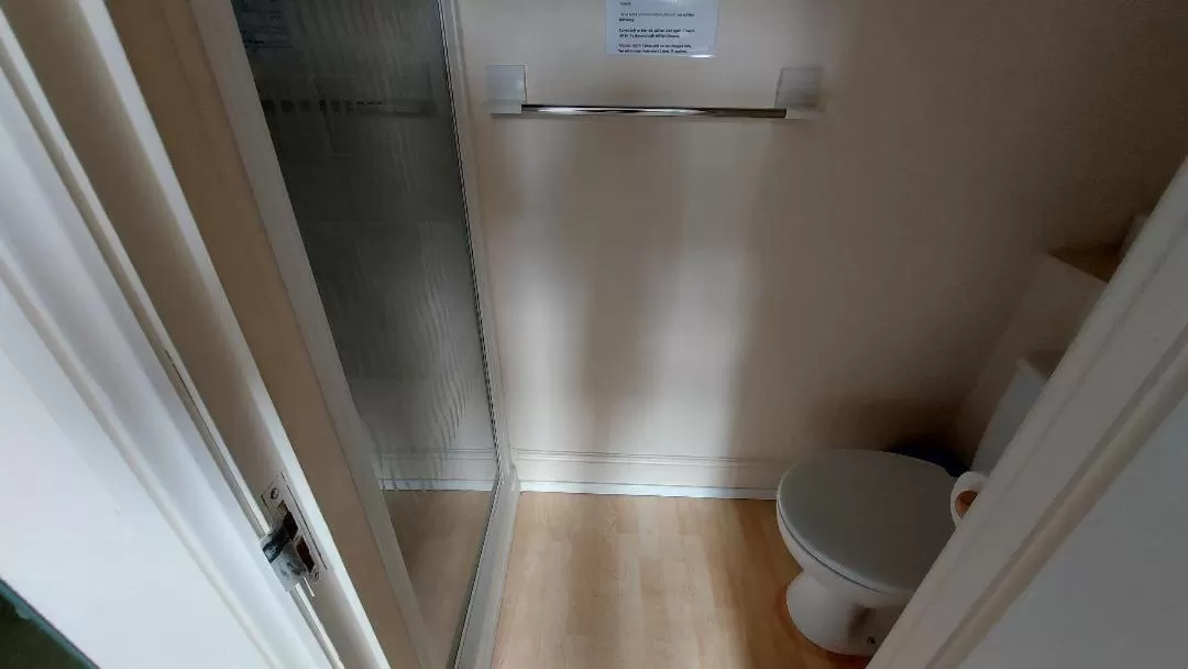 Shower in The Clifton at Paignton